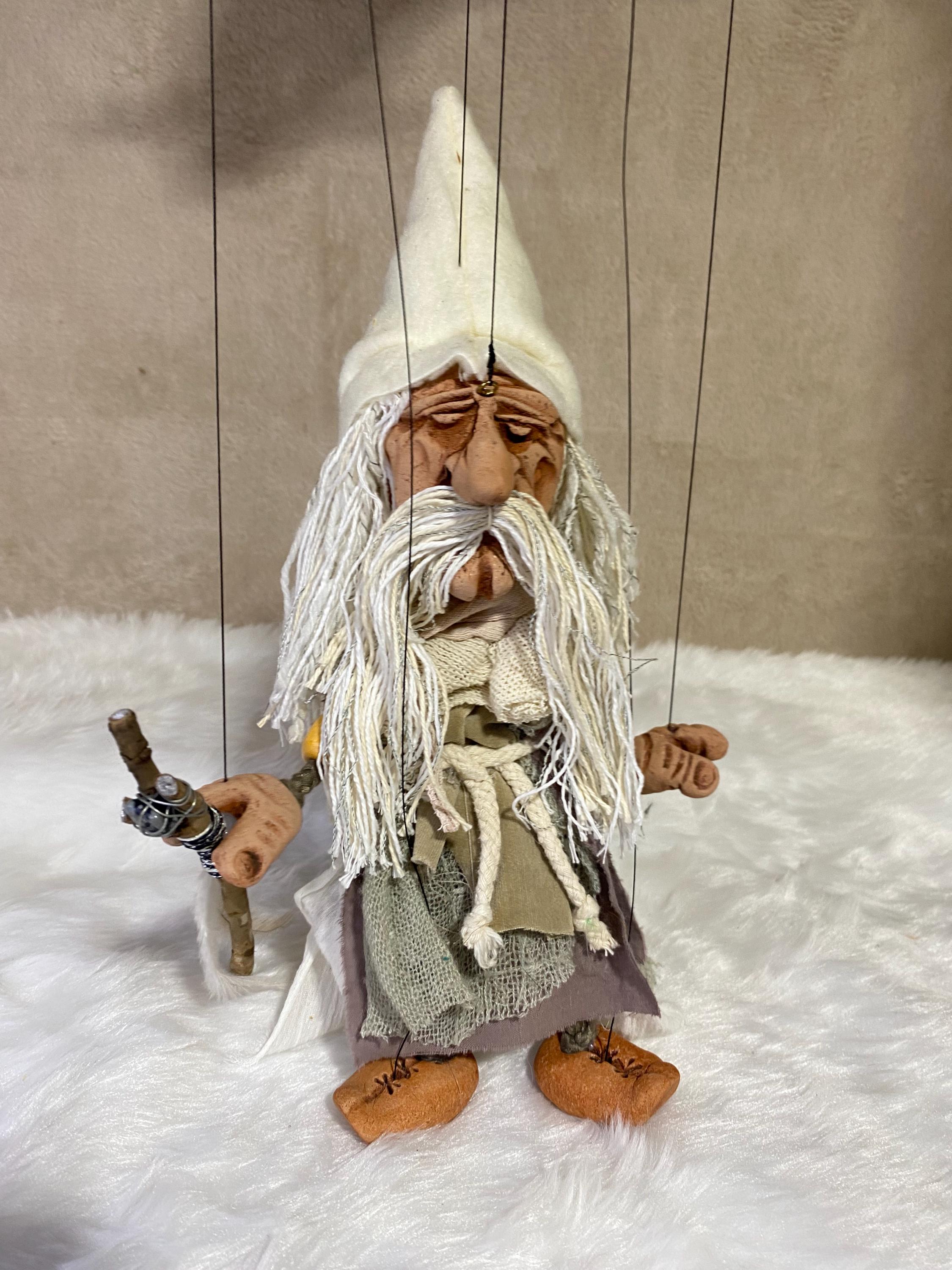 Gandalf the white Wizard - Marionette