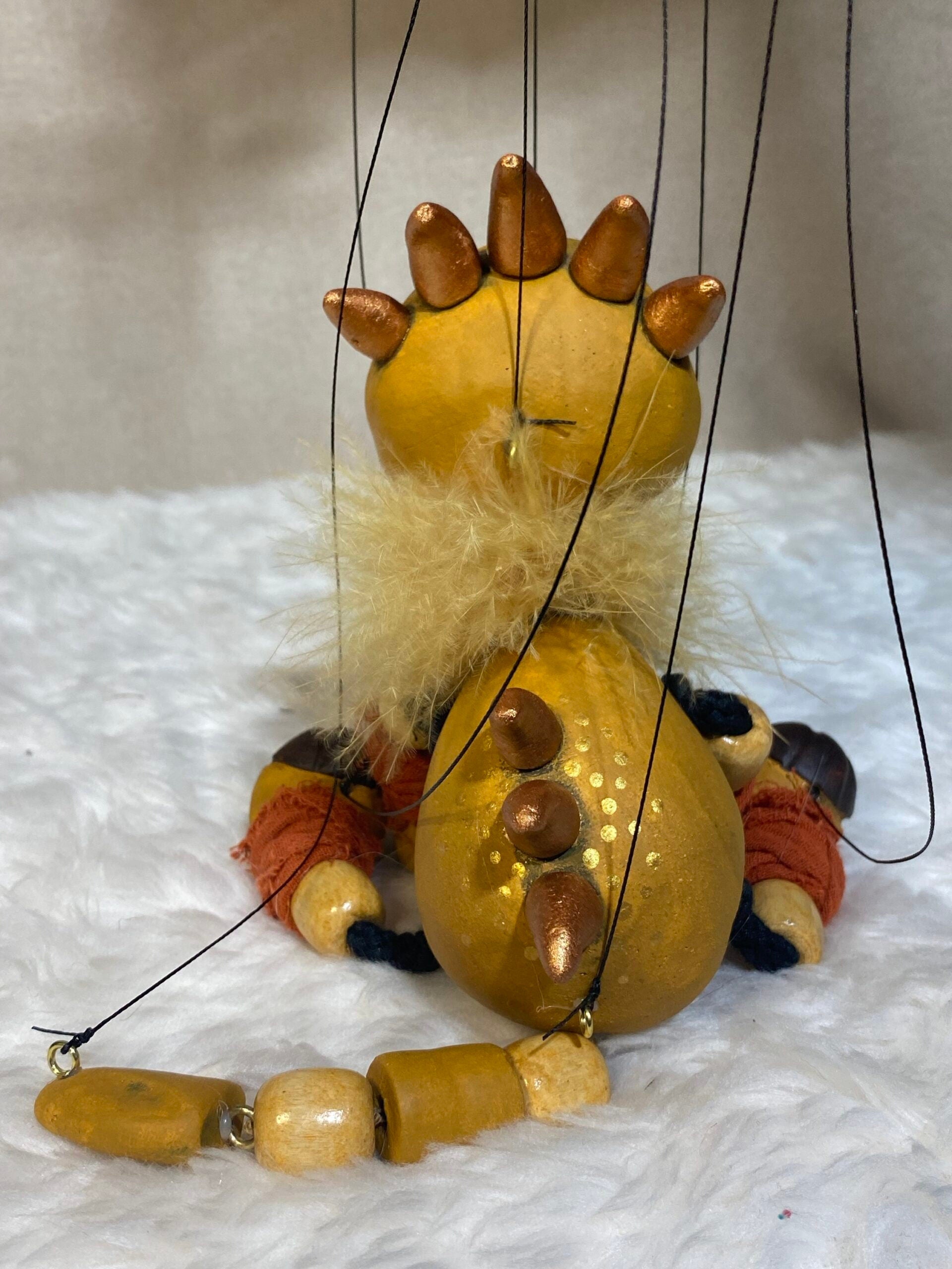 Sunbird Dragon Marionette Puppet