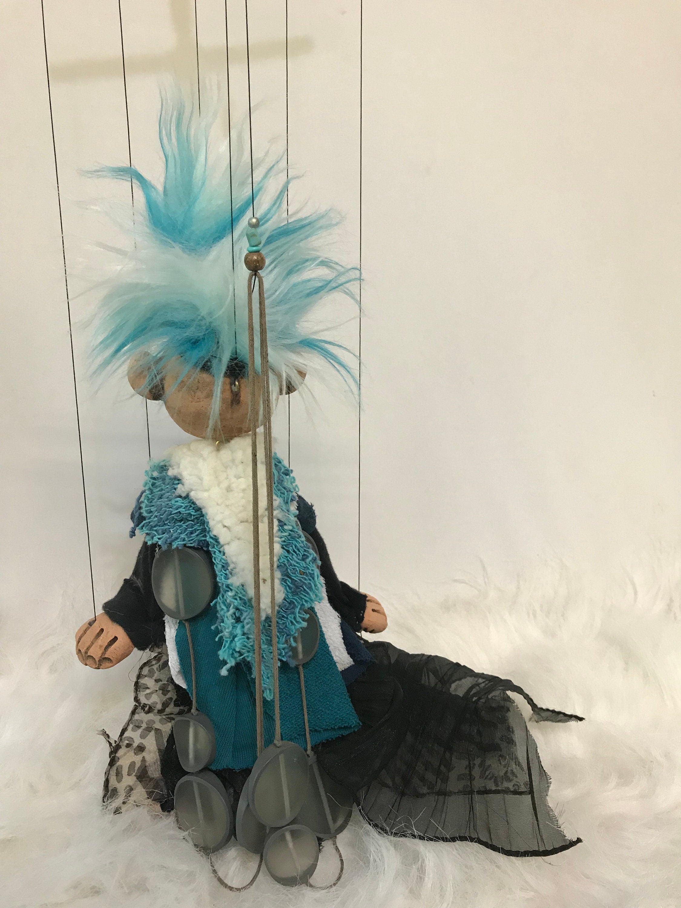 Blue Bell- Gothic Queen Marionette
