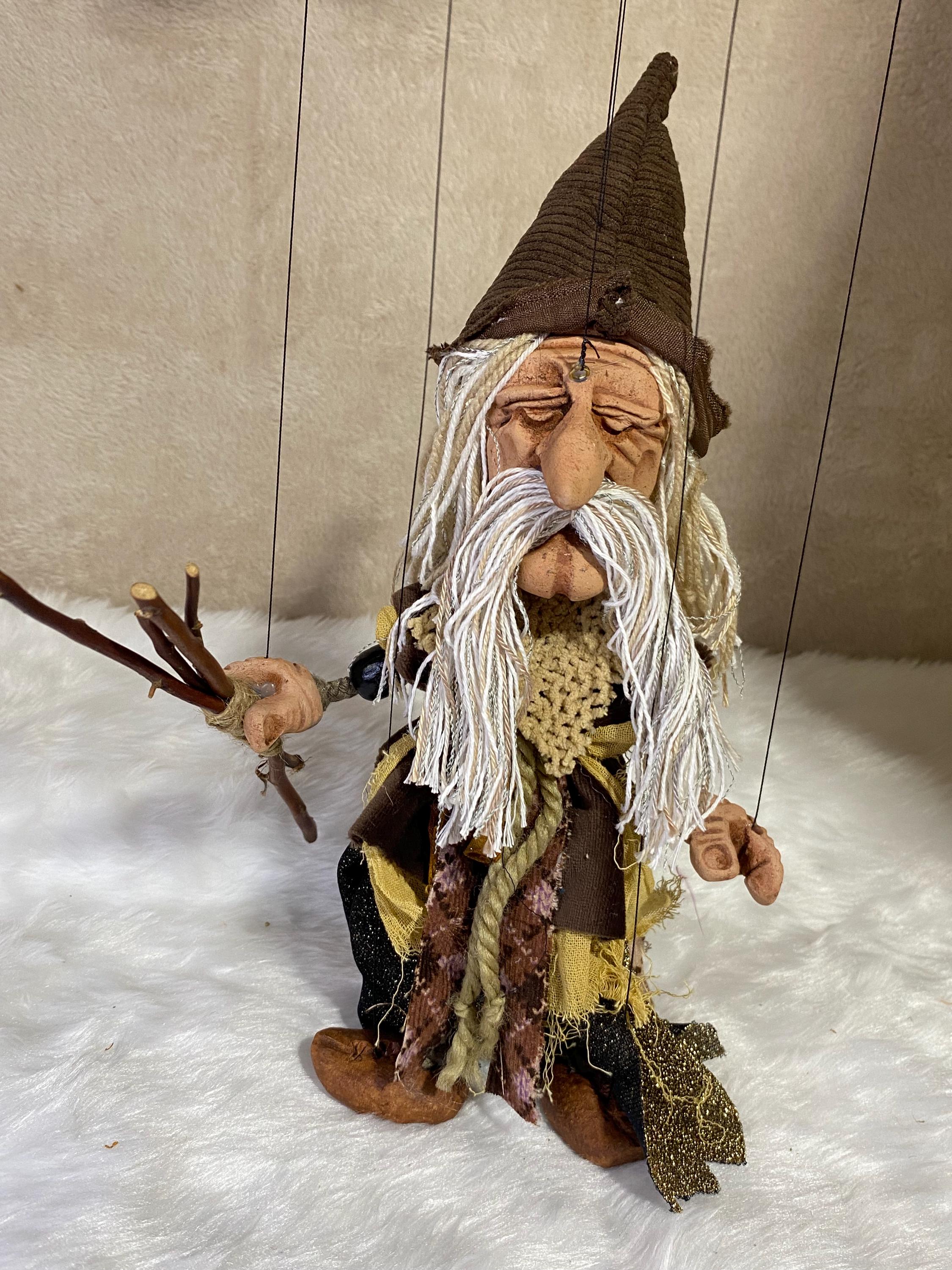 Radagast the Brown - Wizard Marionette