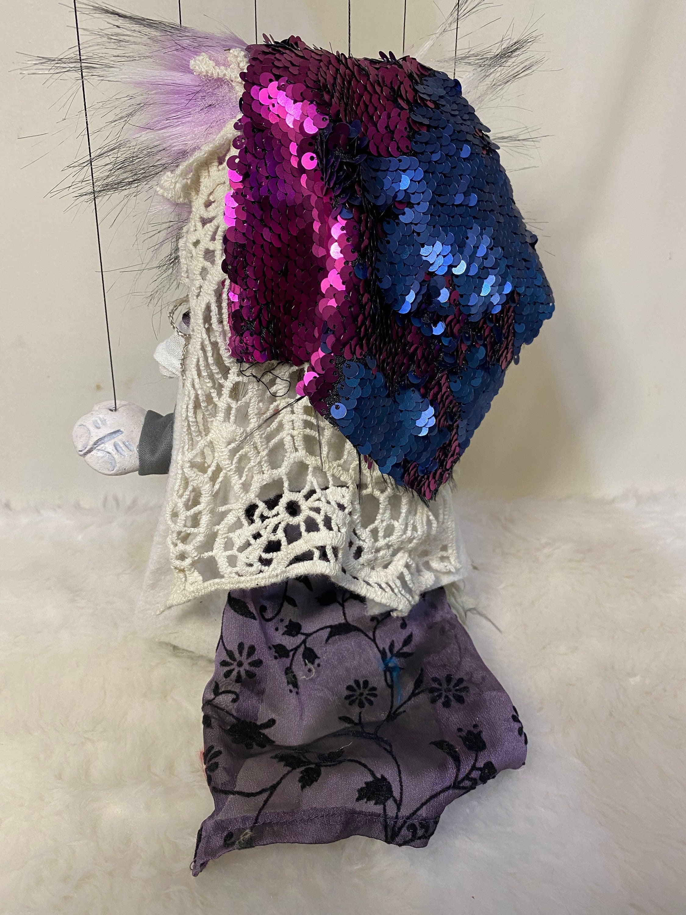 Sora - an Aeyrie Oddling marionette