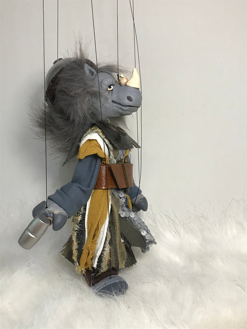 Rumble Rockbottom Rhino Marionette