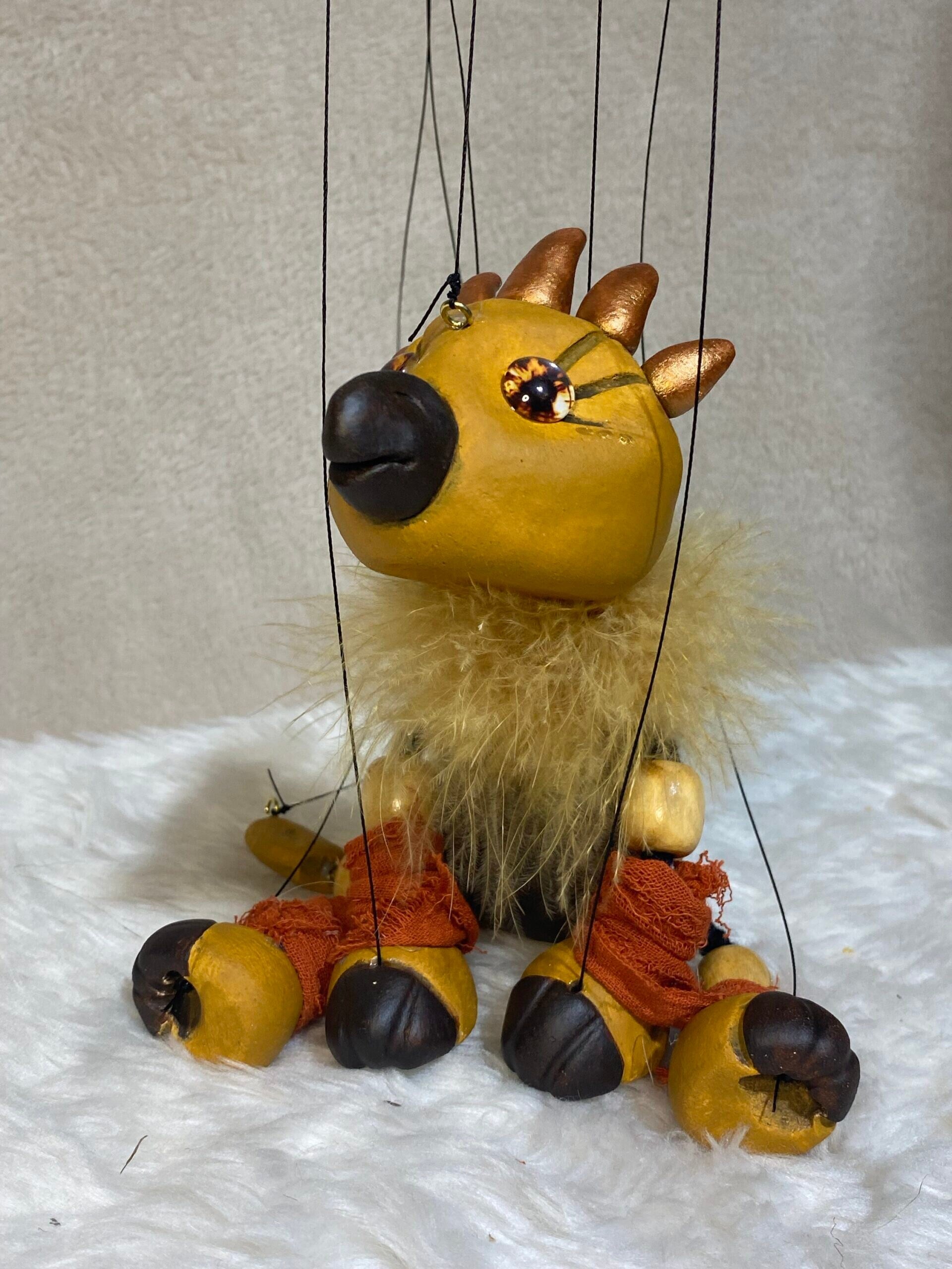 Sunbird Dragon Marionette Puppet