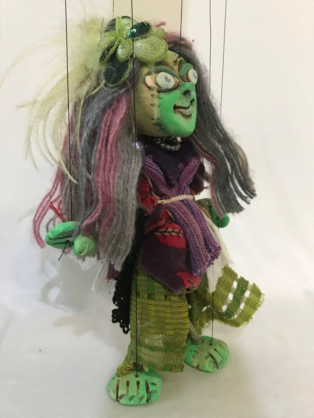 Undead Puppet Dead Jenny Zombie Marionette Puppet - Patchwork Undead Character | The ...