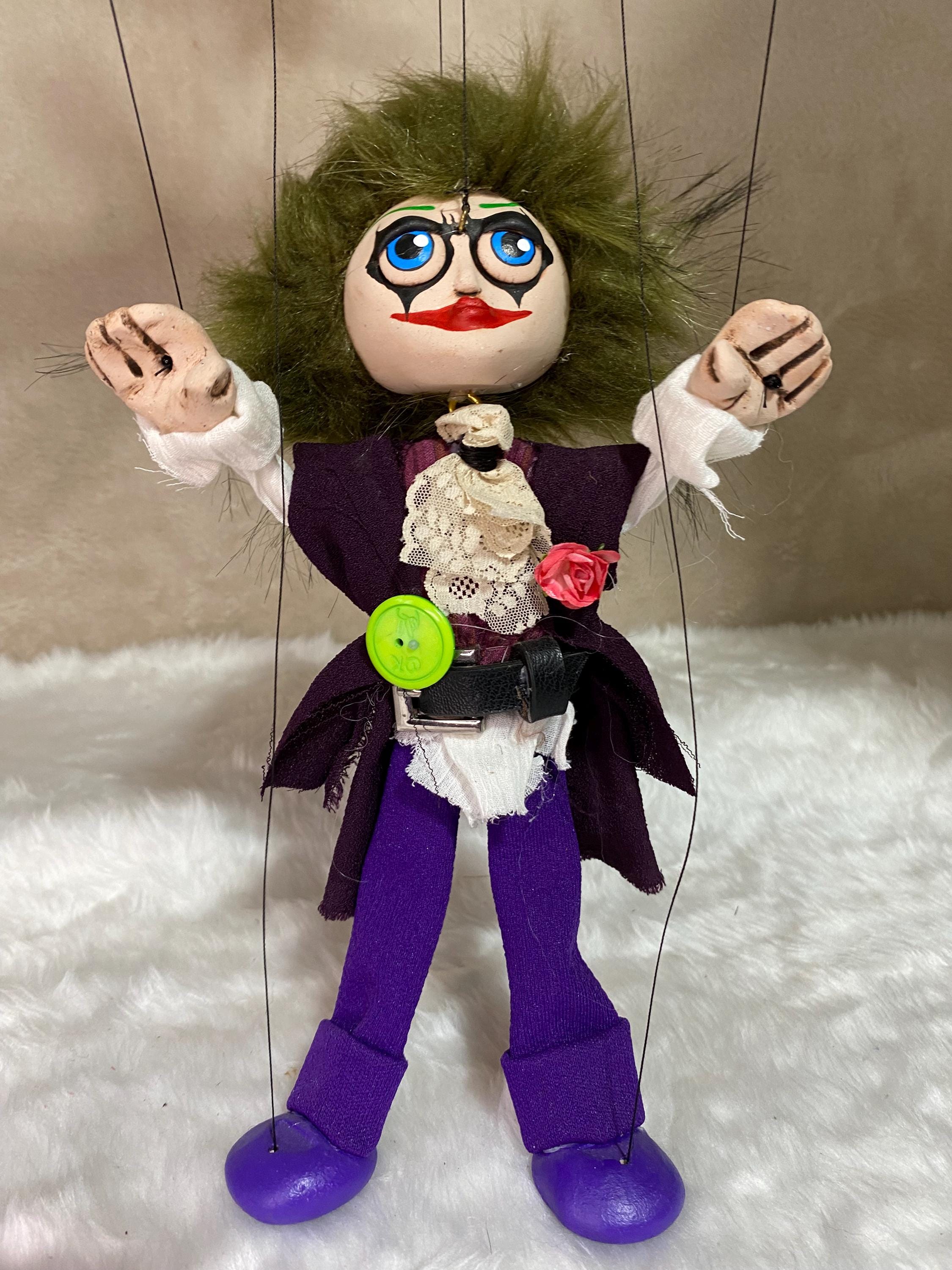 The Joker Doll: Cosplay Marionette Puppet