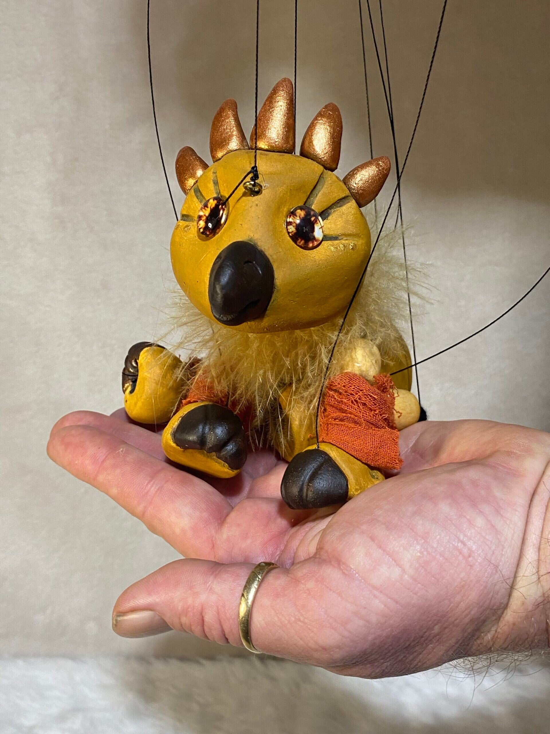 Sunbird Dragon Marionette Puppet