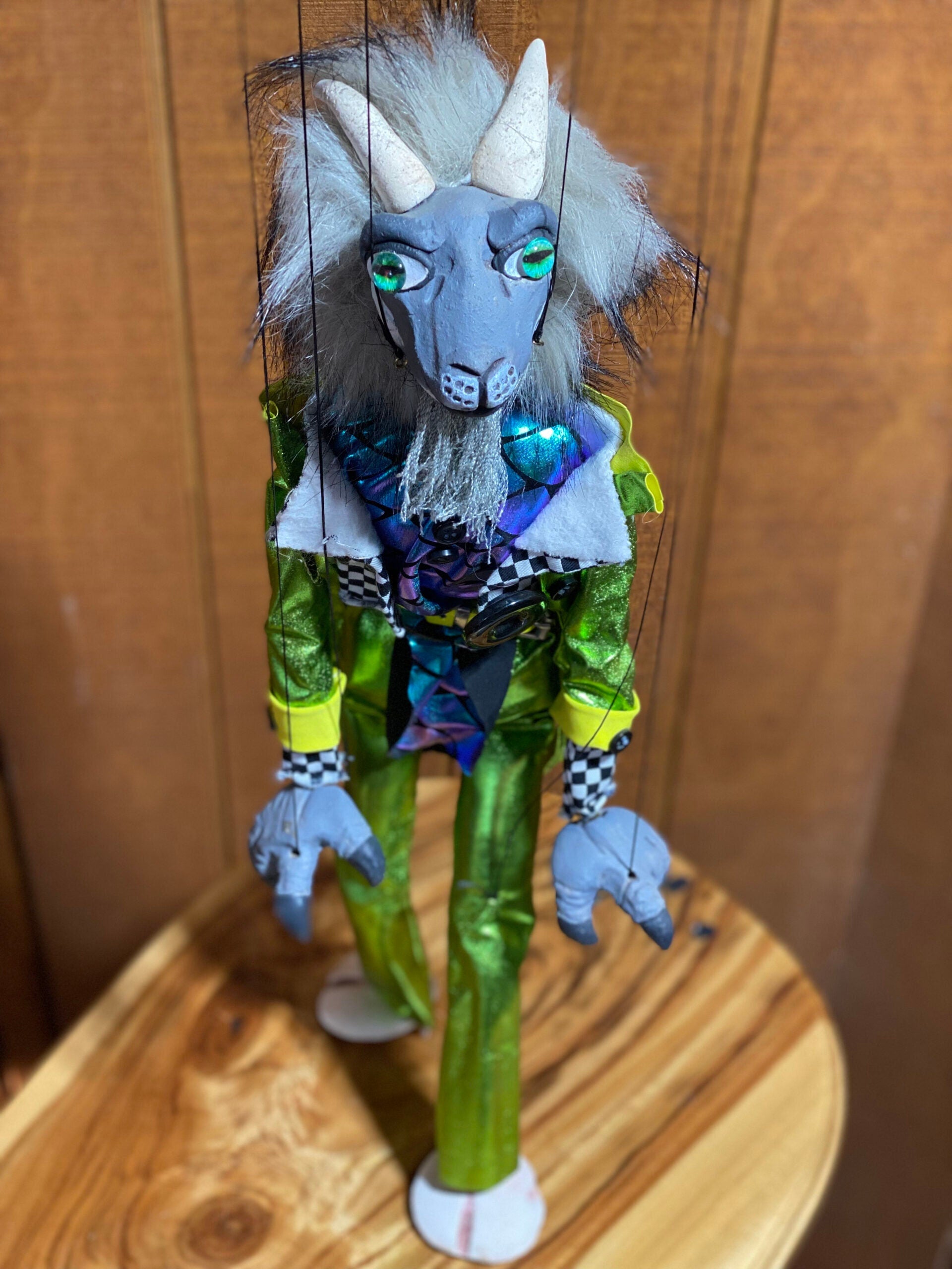 Gordon P. Goatman Marionette Puppet