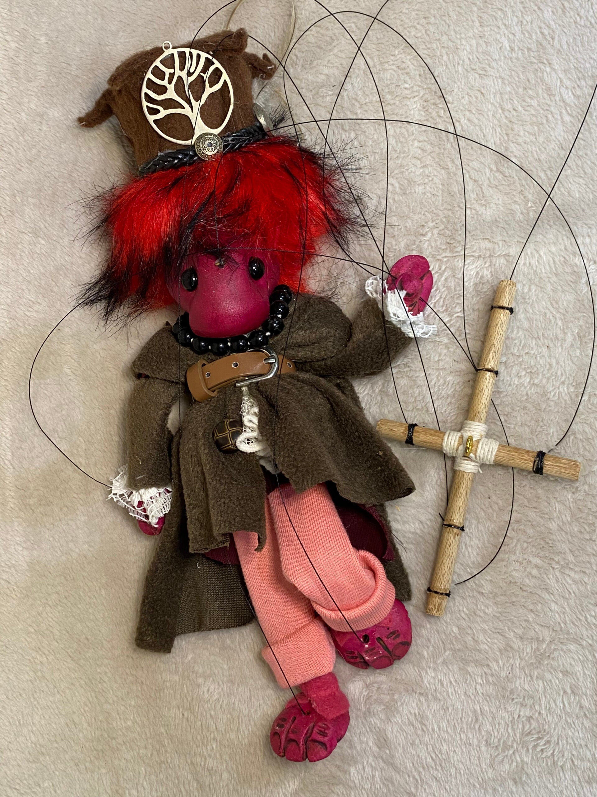 Gwyllin - a Forestkind Oddling Marionette