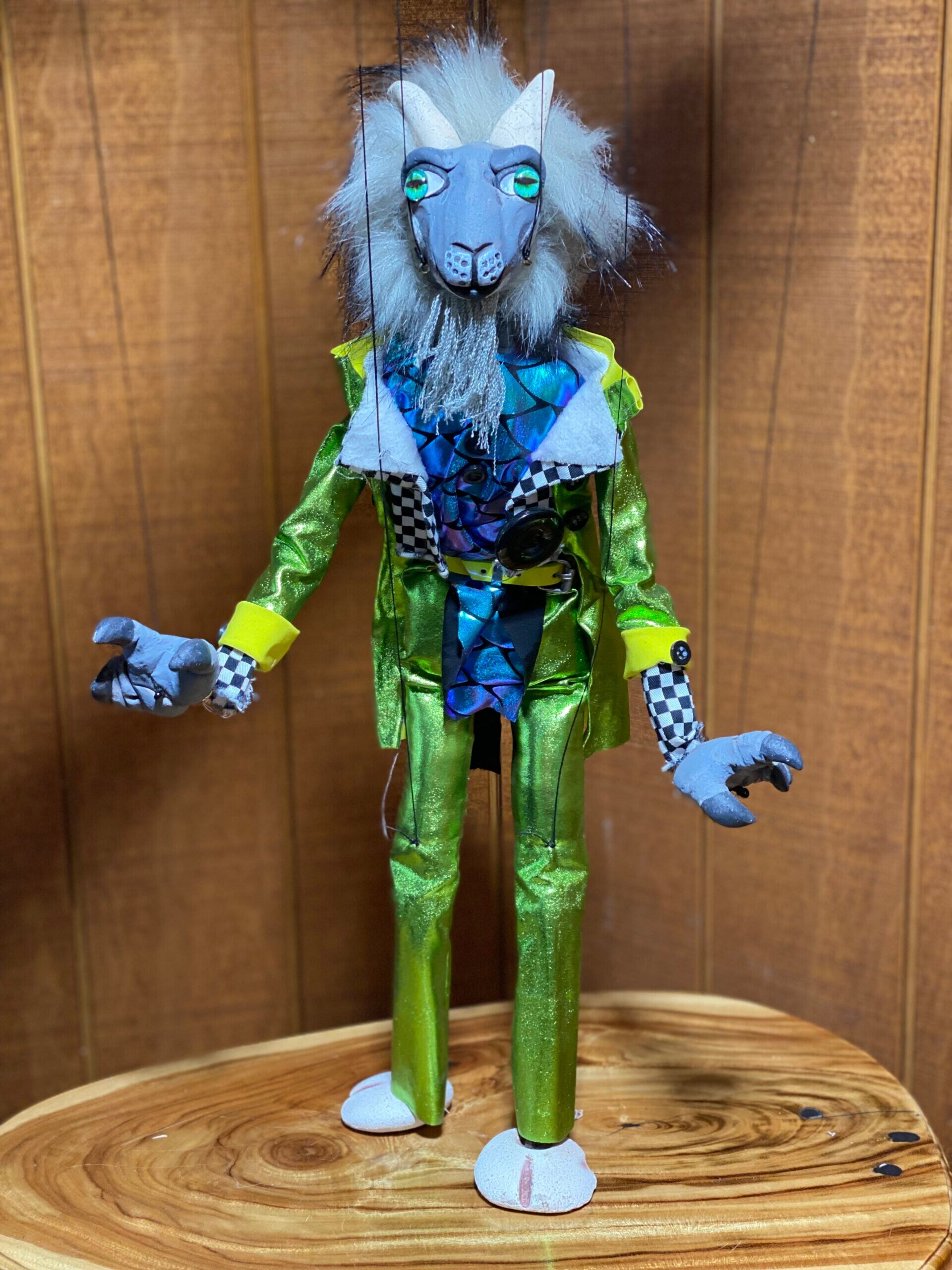 Gordon P. Goatman Marionette Puppet