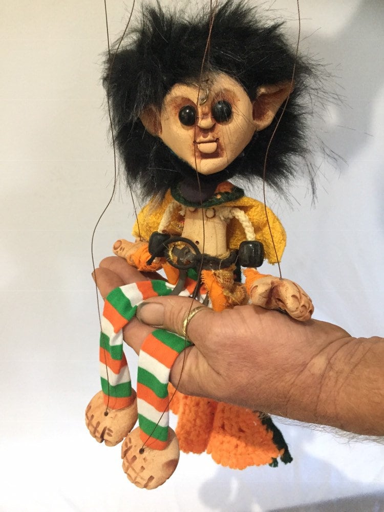 Marling Baba The Elfling  Marionette