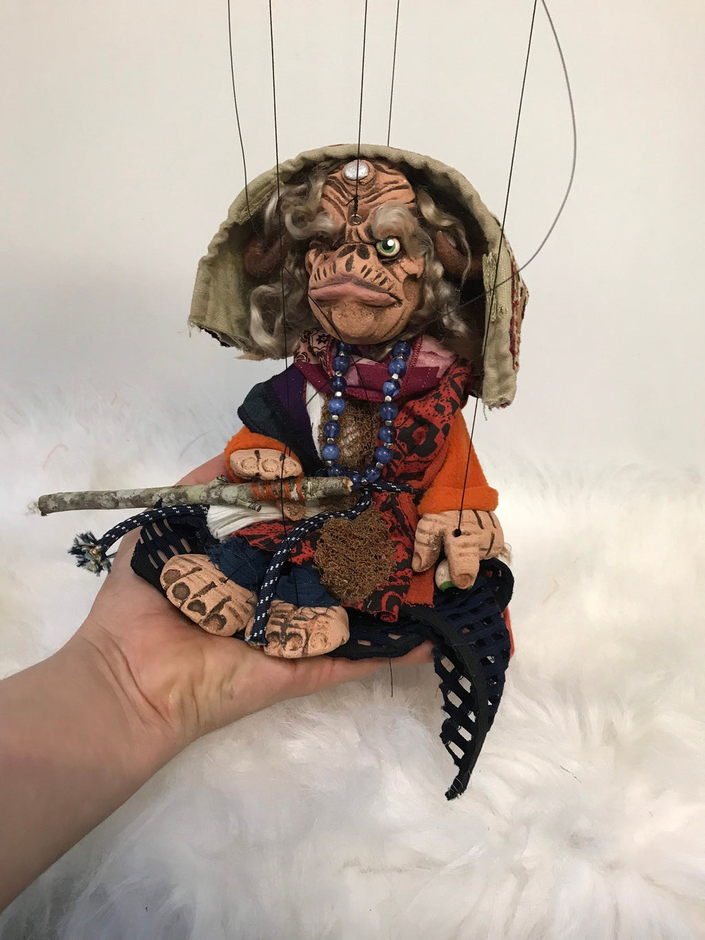 Aughra from The Dark Crystal Marionette