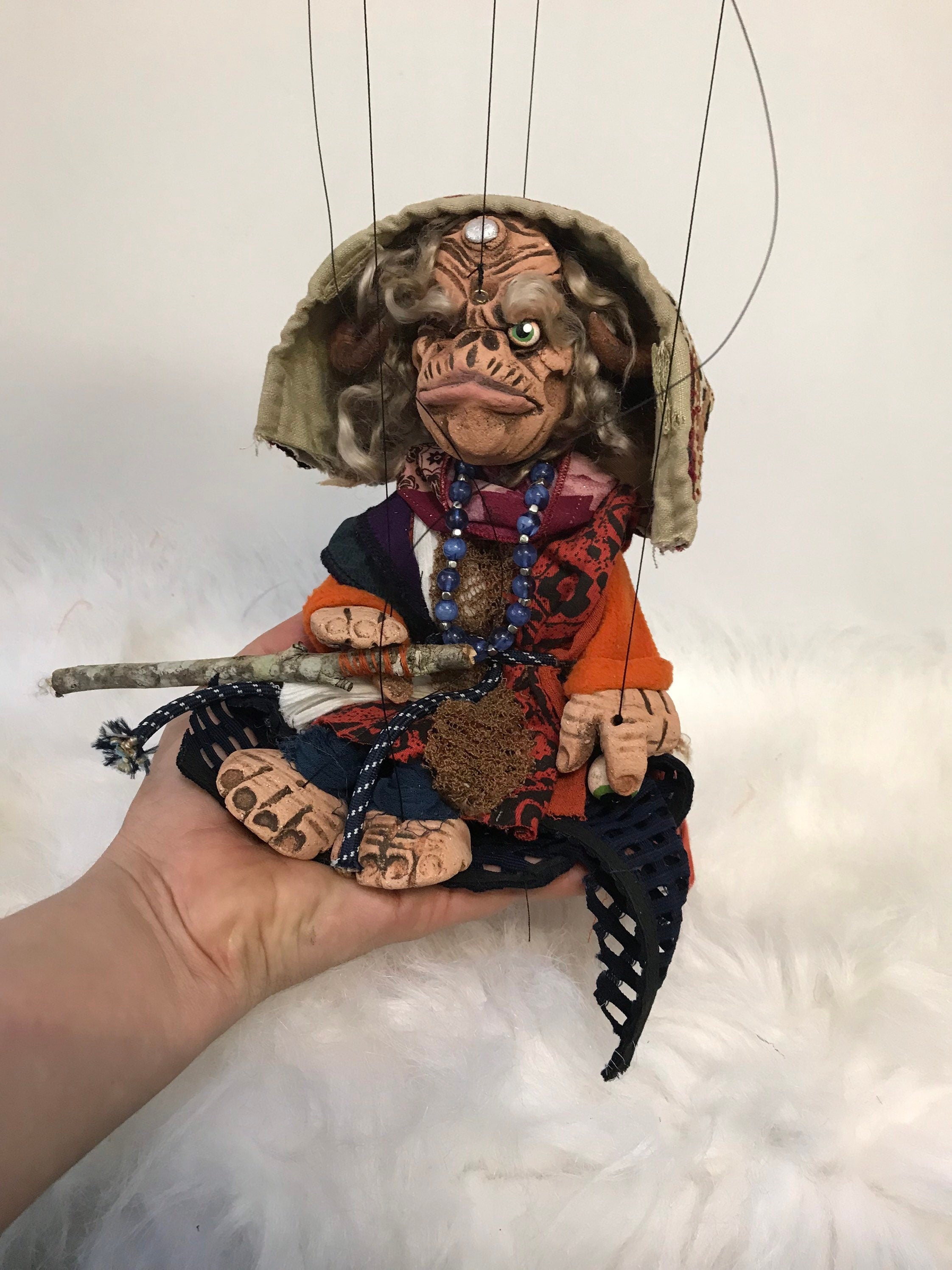 Aughra from The Dark Crystal Marionette