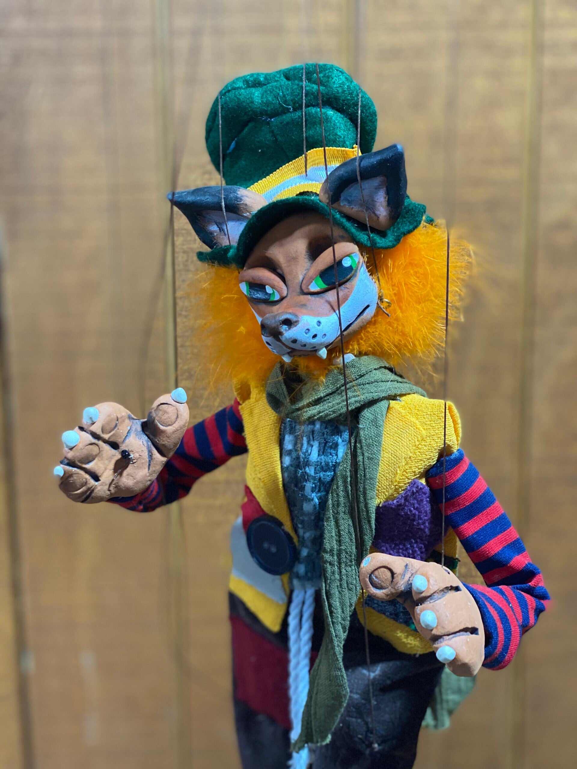 Reynard the Fox Marionette