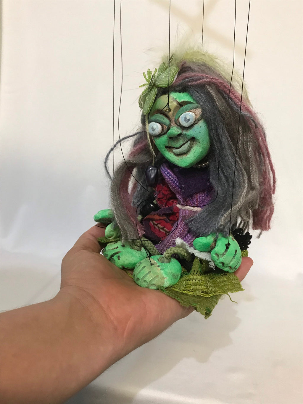 Undead Puppet Dead Jenny Zombie Marionette Puppet - Patchwork Undead Character | The ...