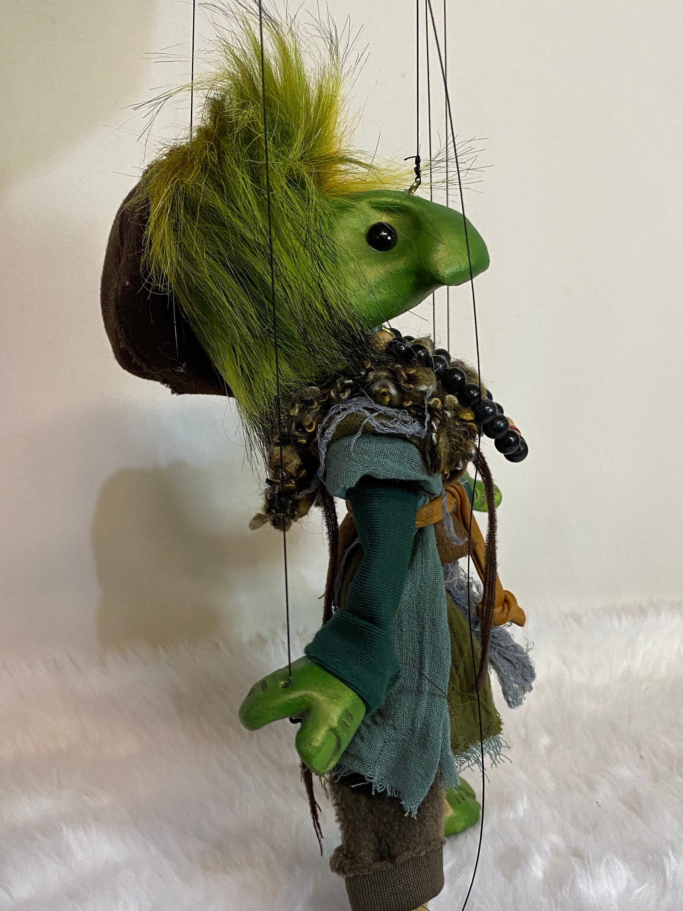 Dankin - a Swampling Oddling marionette
