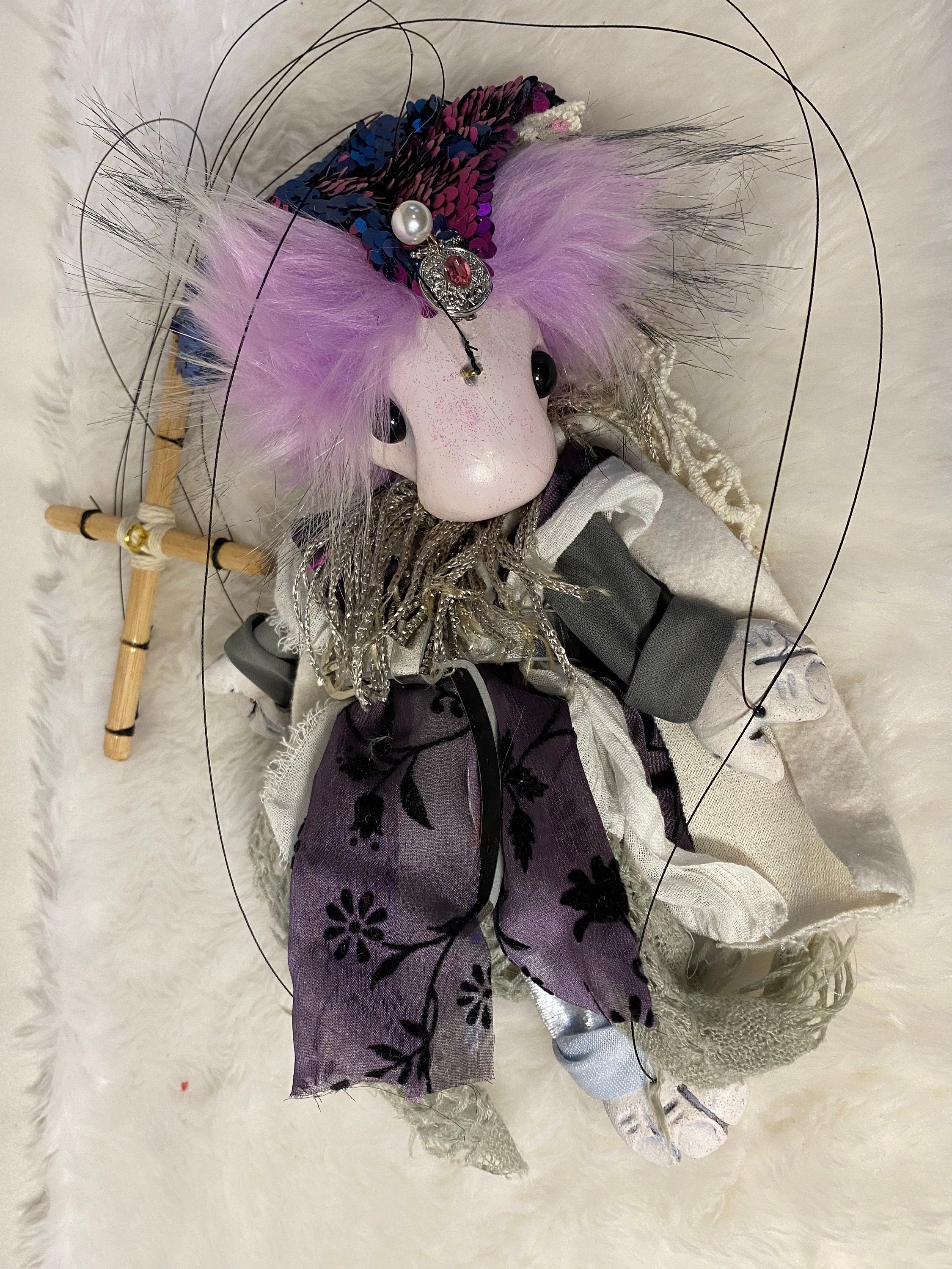 Sora - an Aeyrie Oddling marionette