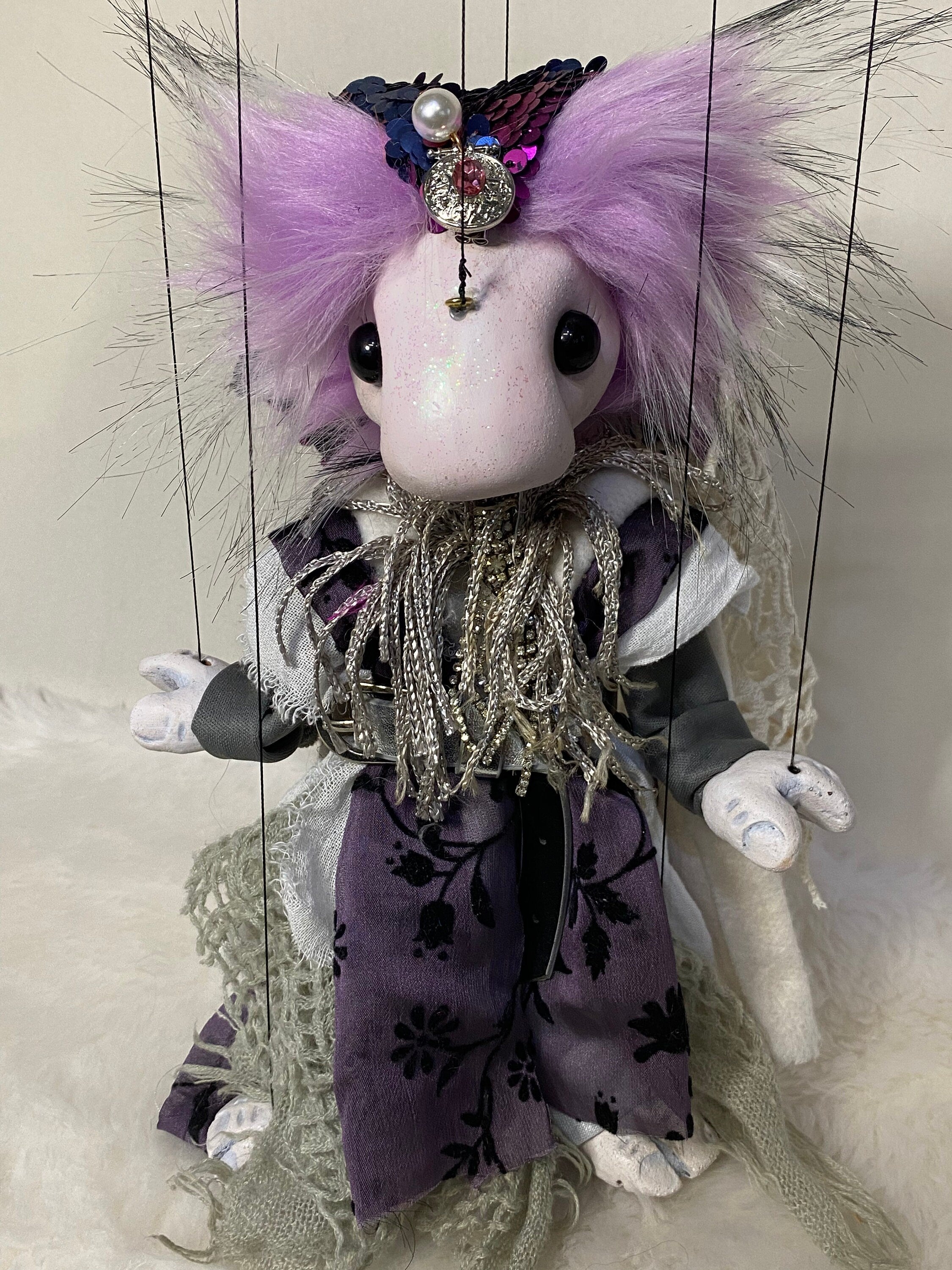 Sora - an Aeyrie Oddling marionette