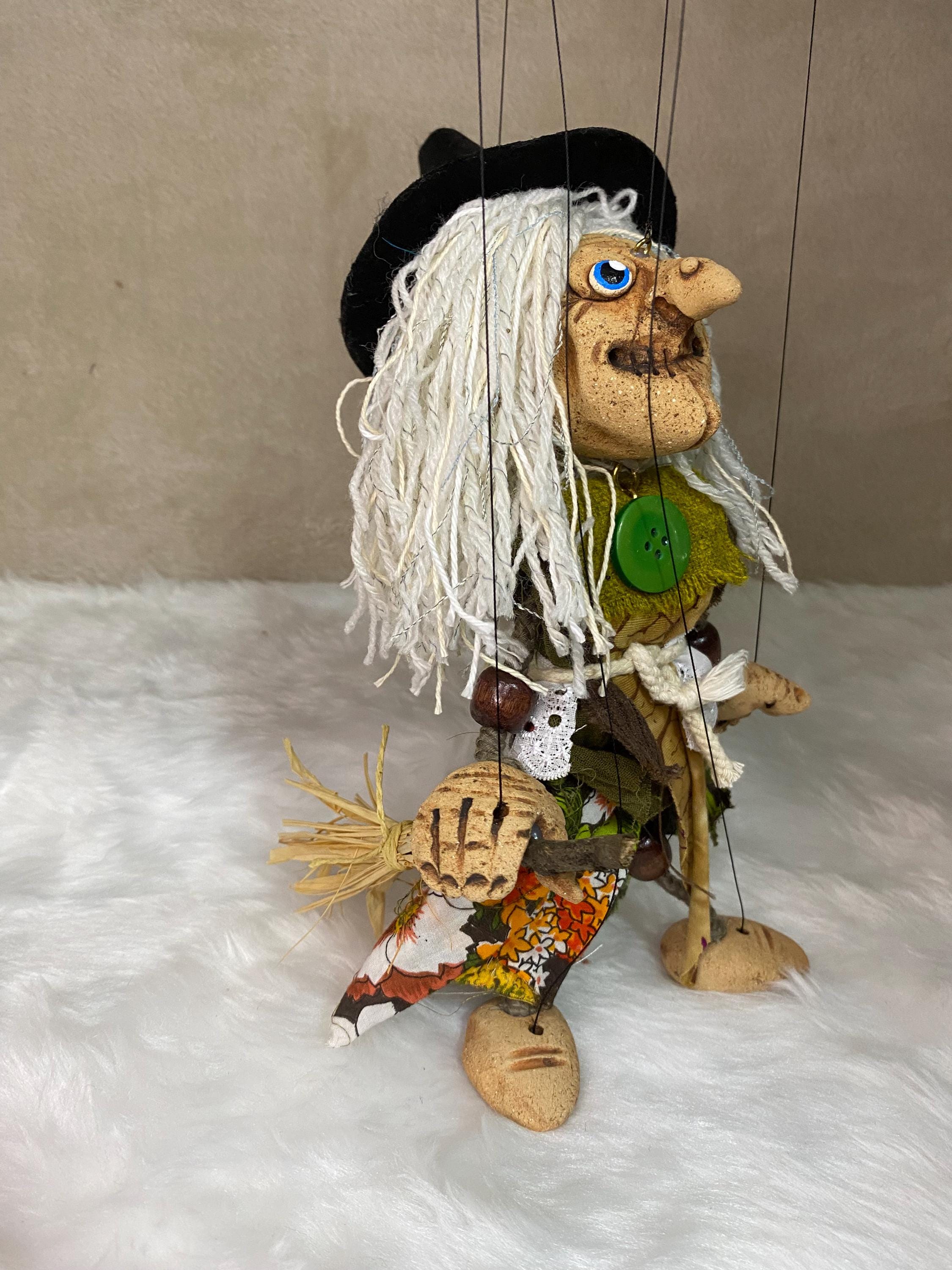 Morag the Western Witch - Marionette