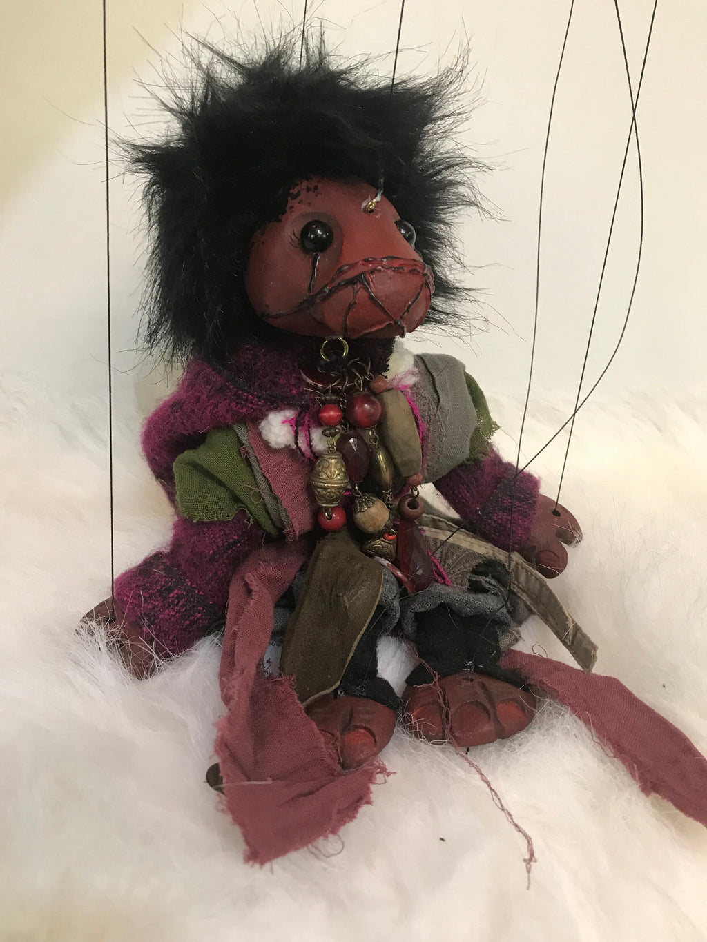 Yimmy Koyoty - a Desert-dweller Oddling marionette