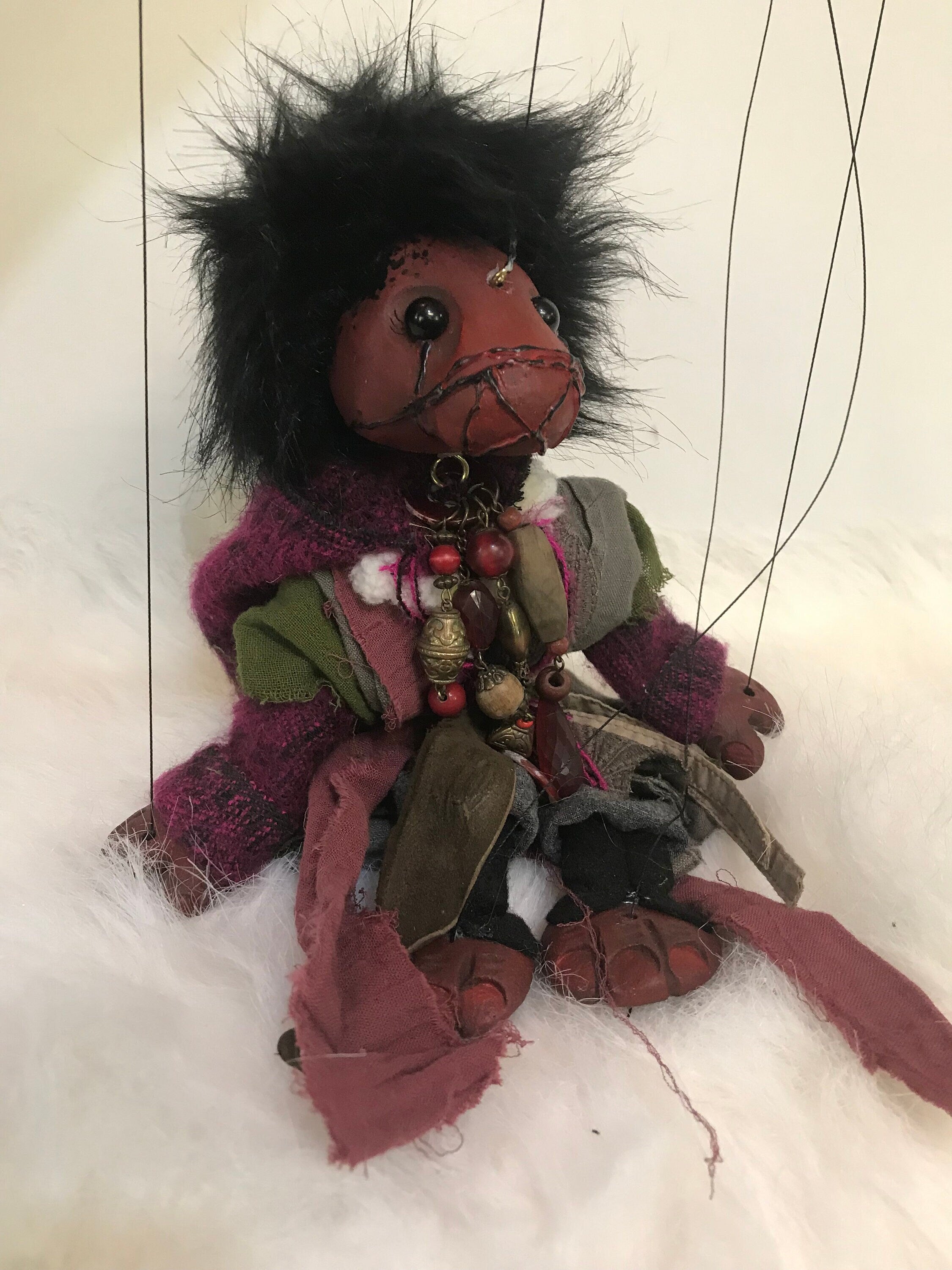 Yimmy Koyoty - a Desert-dweller Oddling marionette