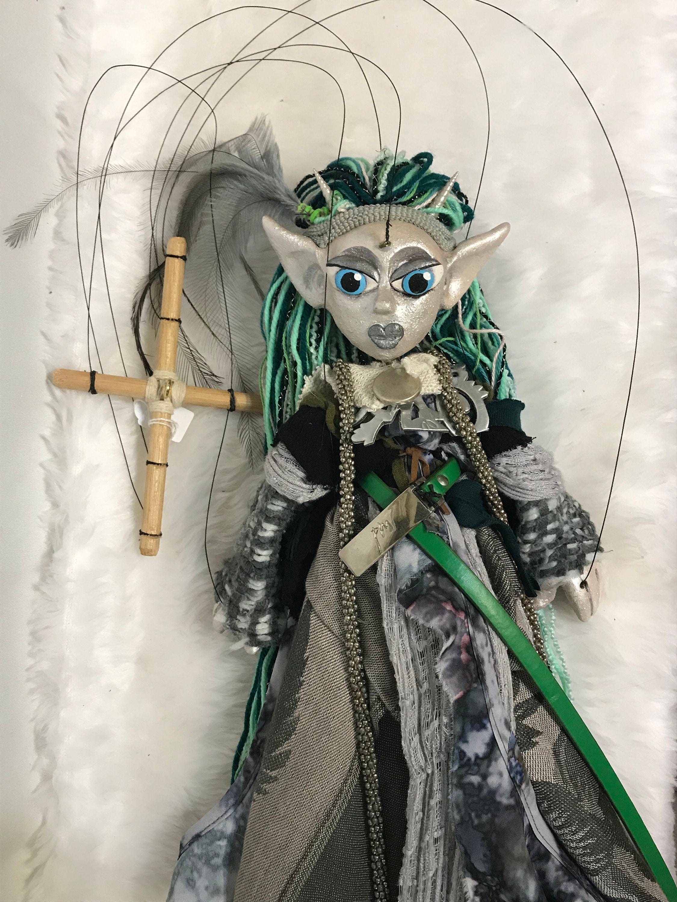 Juno - Sylph of the Silver Serpent Marionette