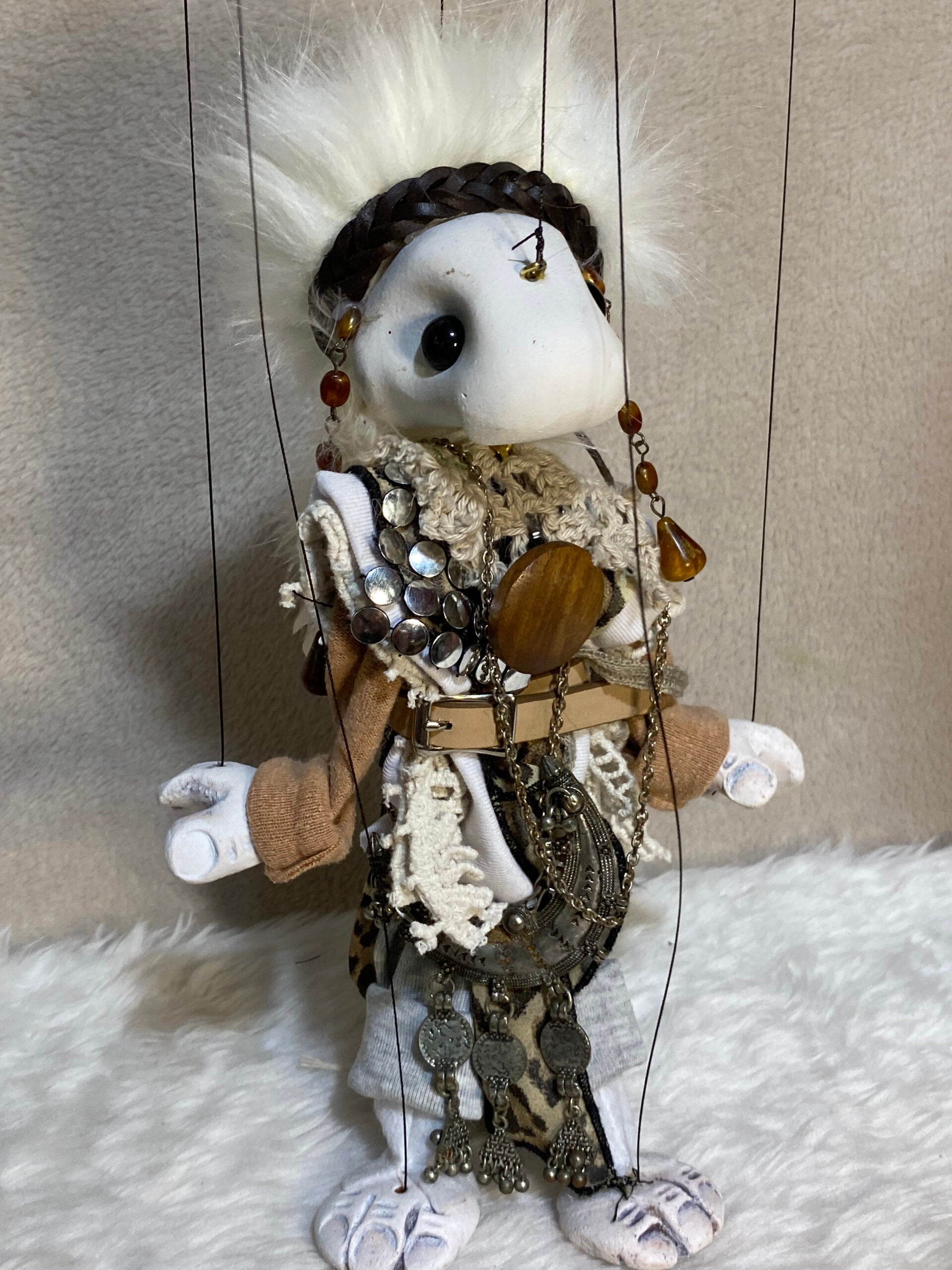 Inanna - an Aeyriekin Oddling Marionette