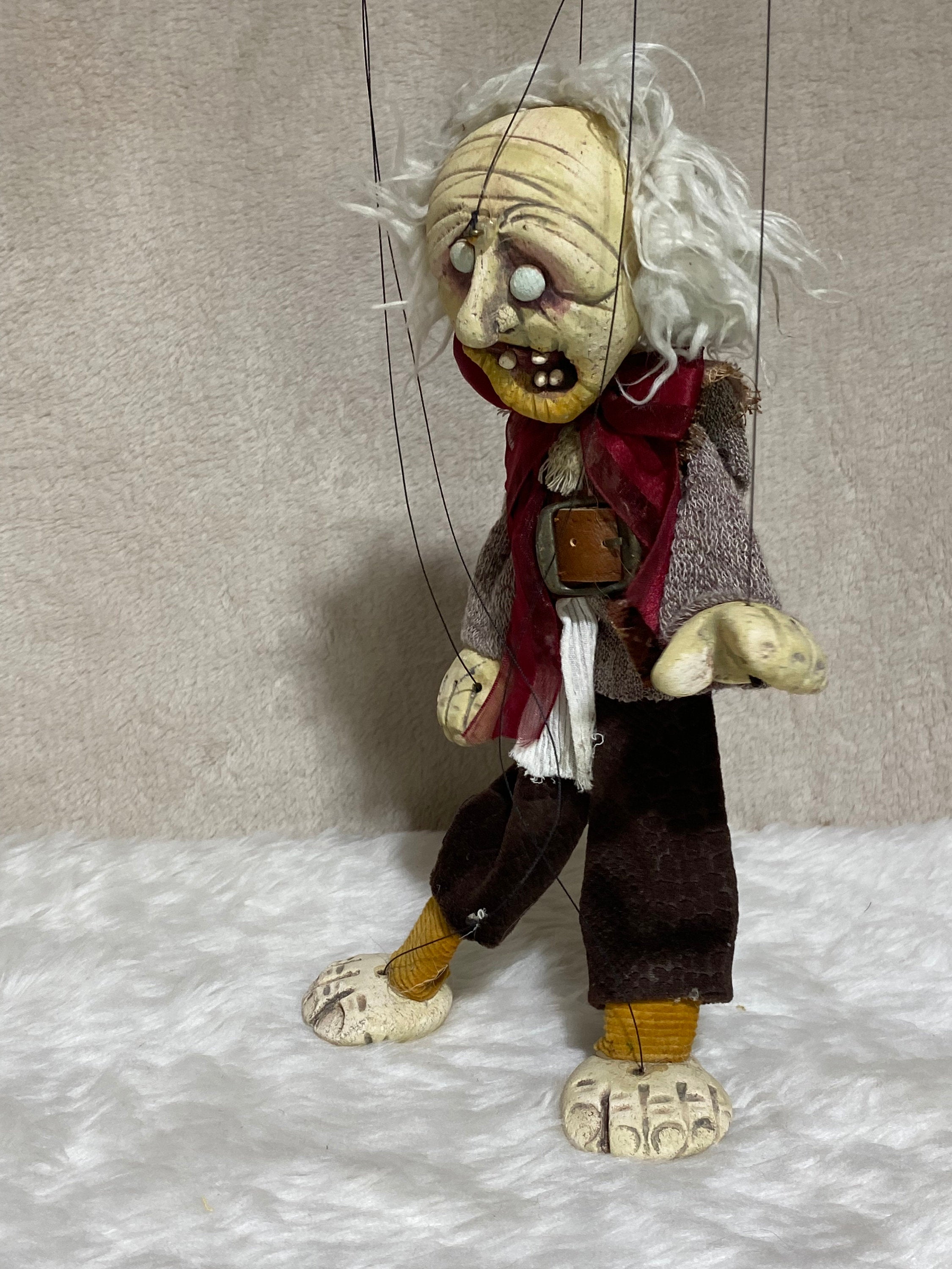 Uncle Ebenezer: Undead Zombie Marionette Puppet