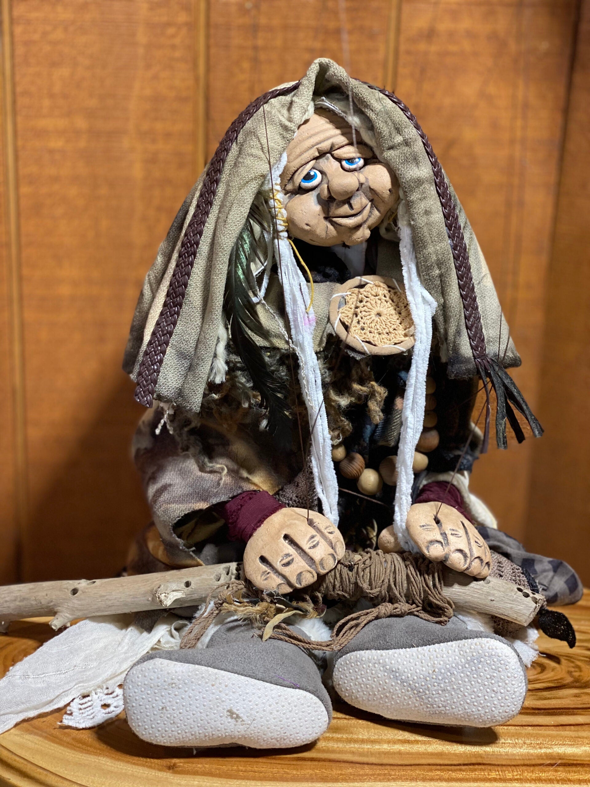 The Shermit - Large Marionette