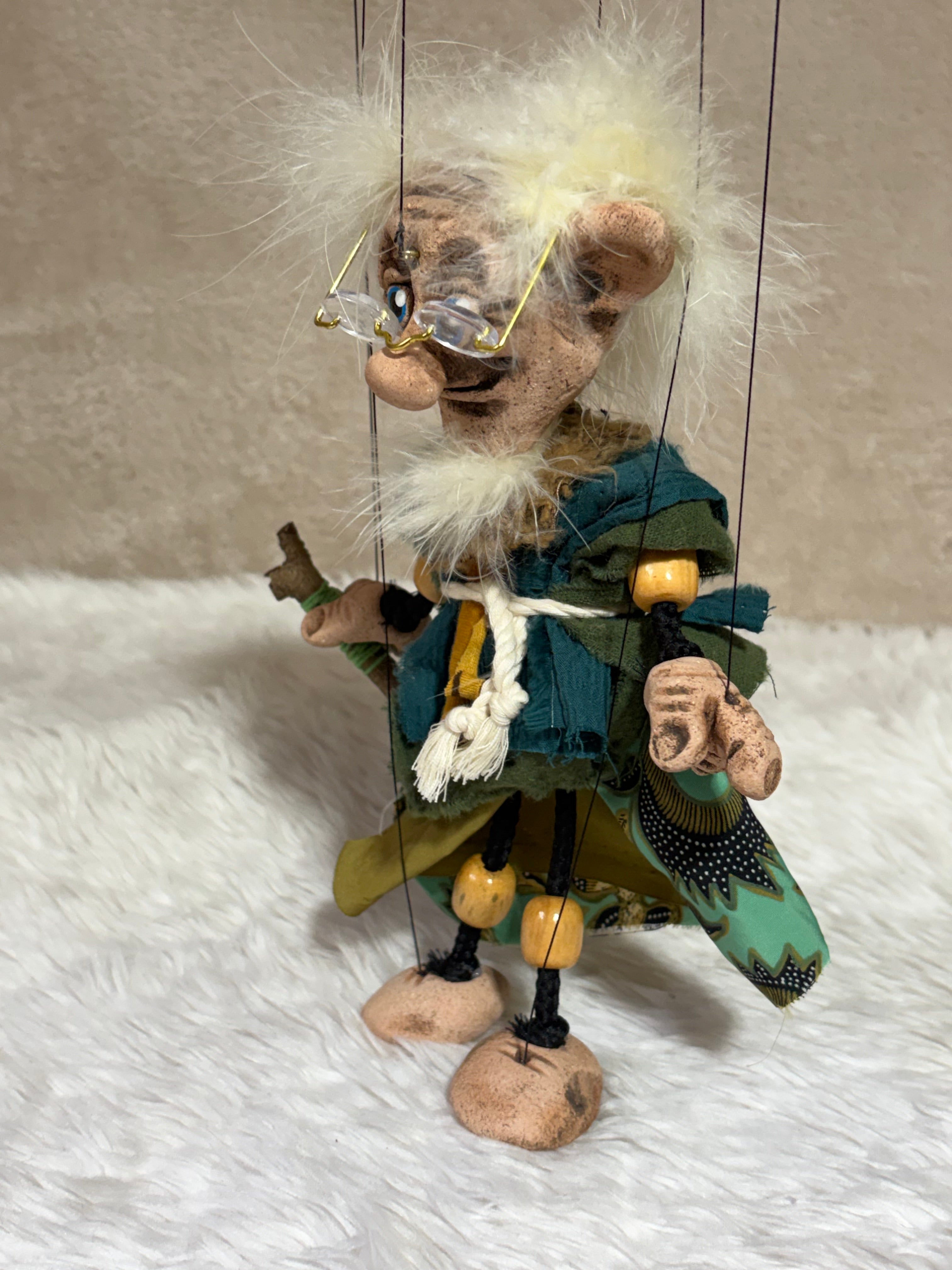 The Hermit: Classic Marionette Puppet