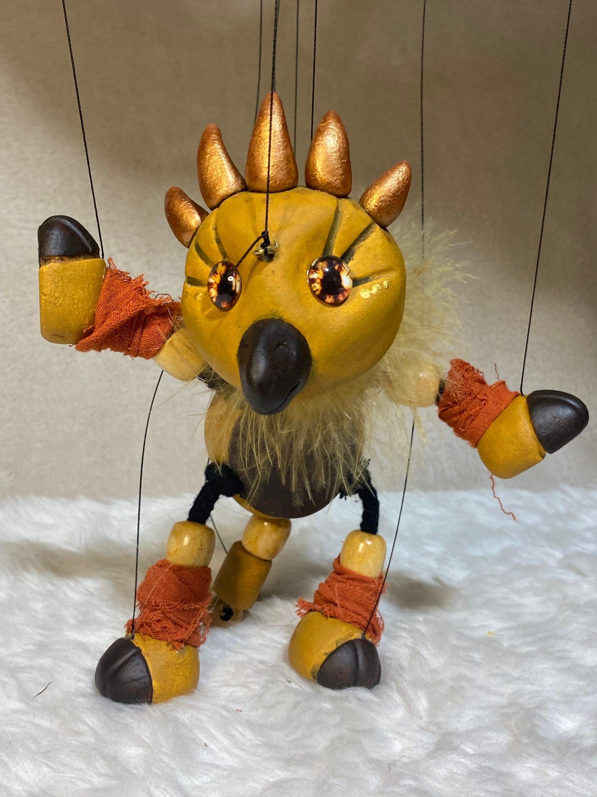 Sunbird Dragon Marionette Puppet