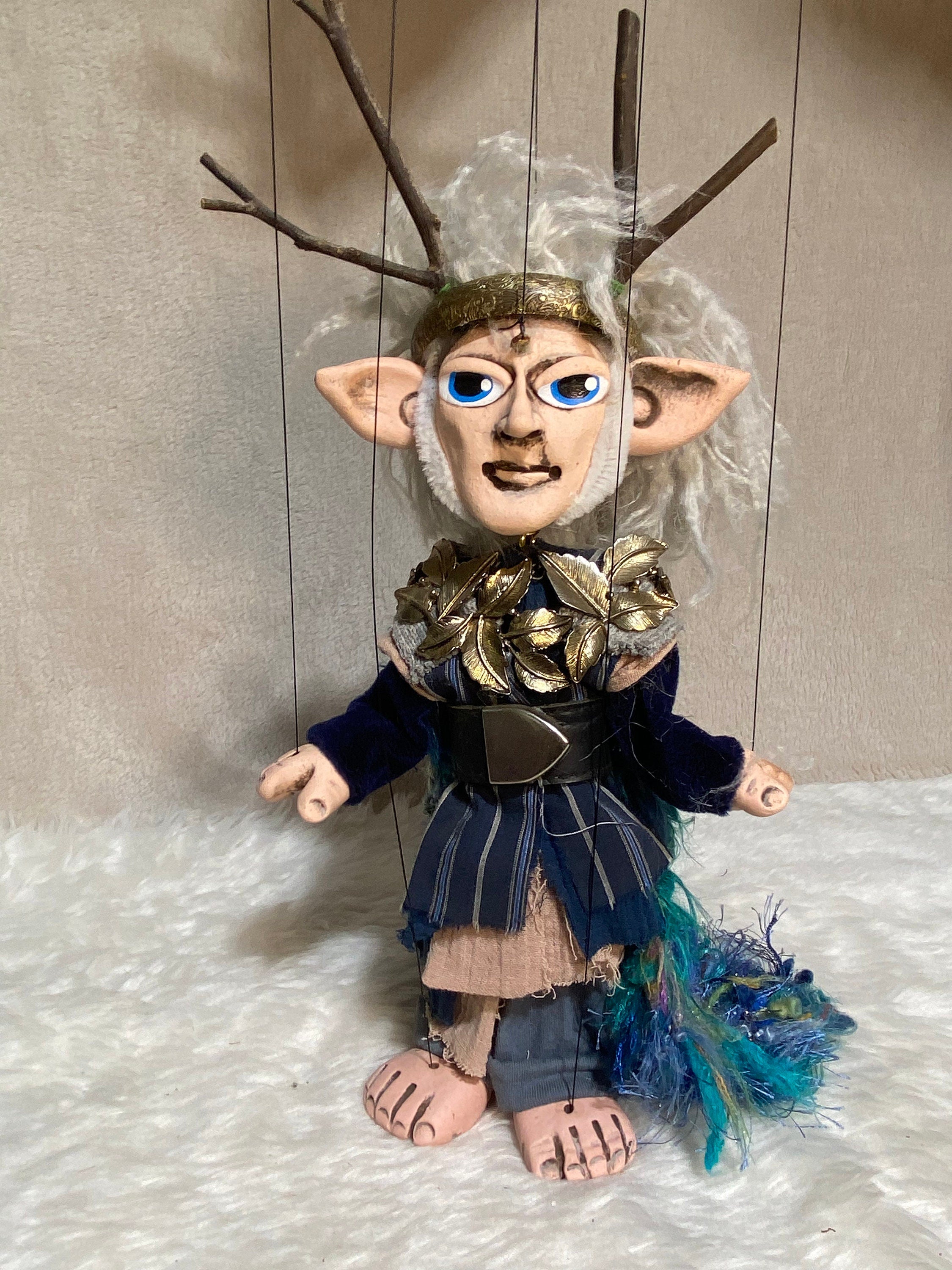 Oberon - Midsummer Night's Dream Marionette puppet