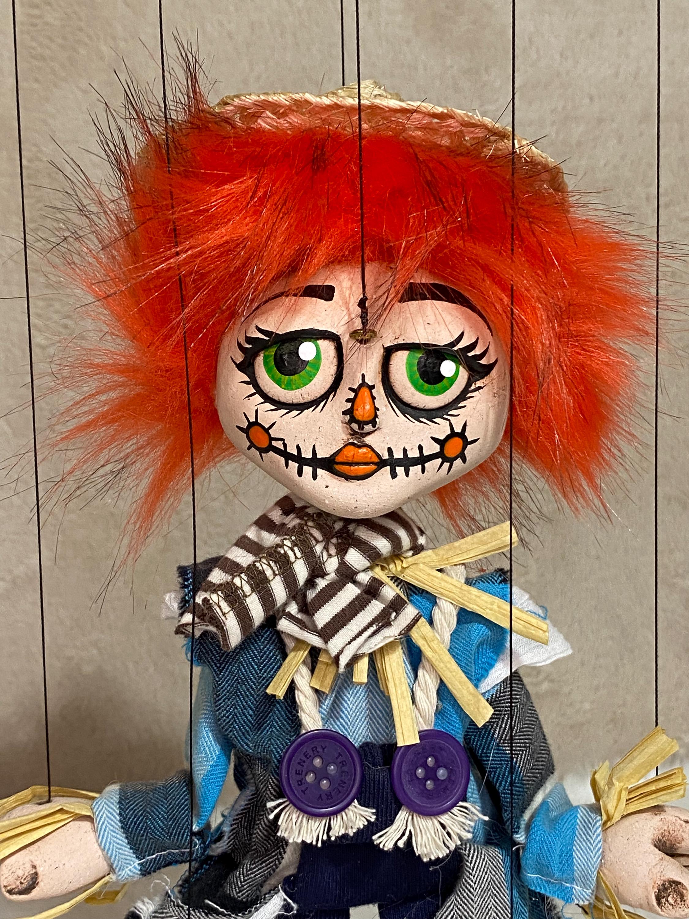 Scarecrow Doll: Cosplay Marionette Puppet