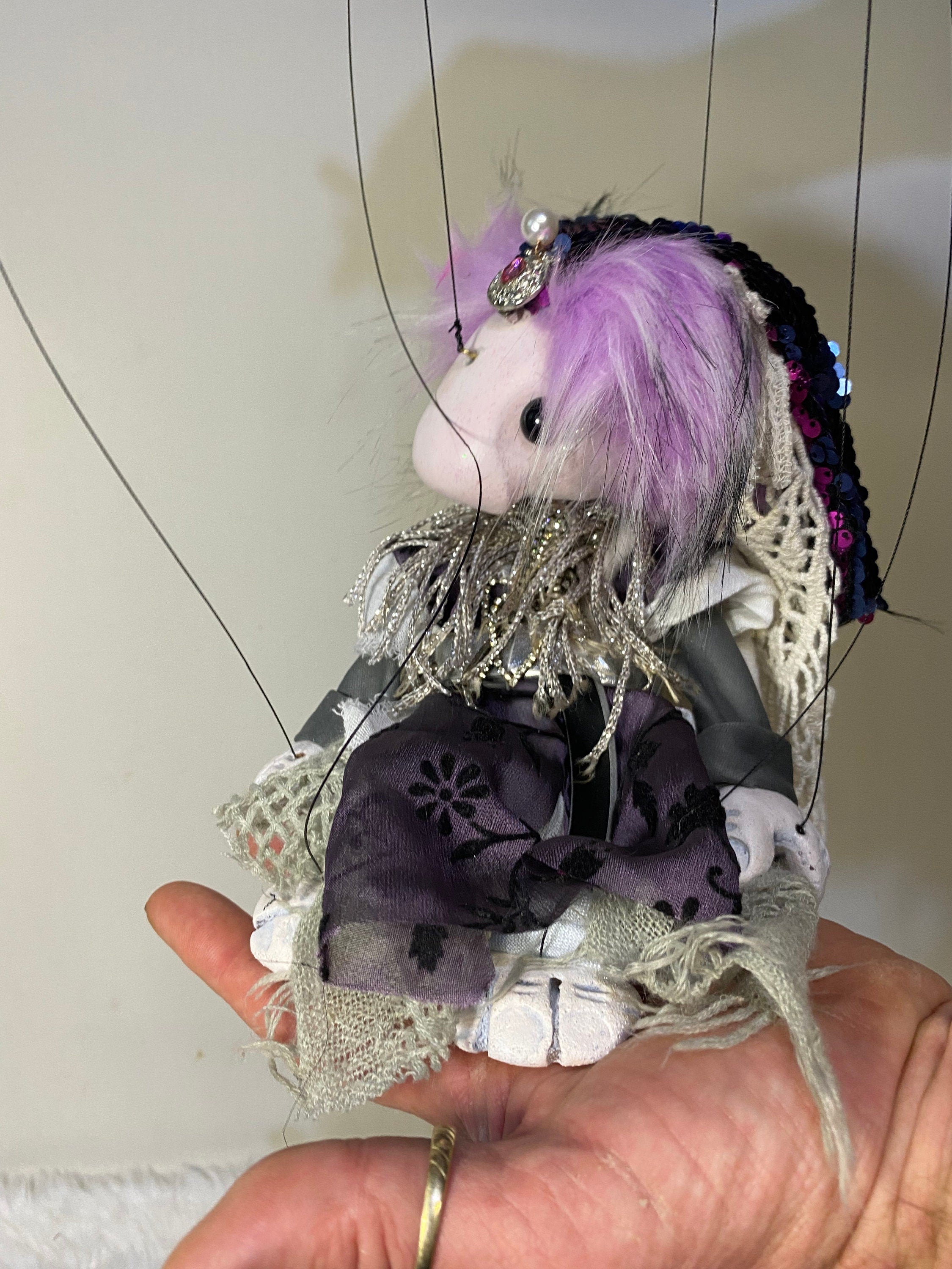 Sora - an Aeyrie Oddling marionette