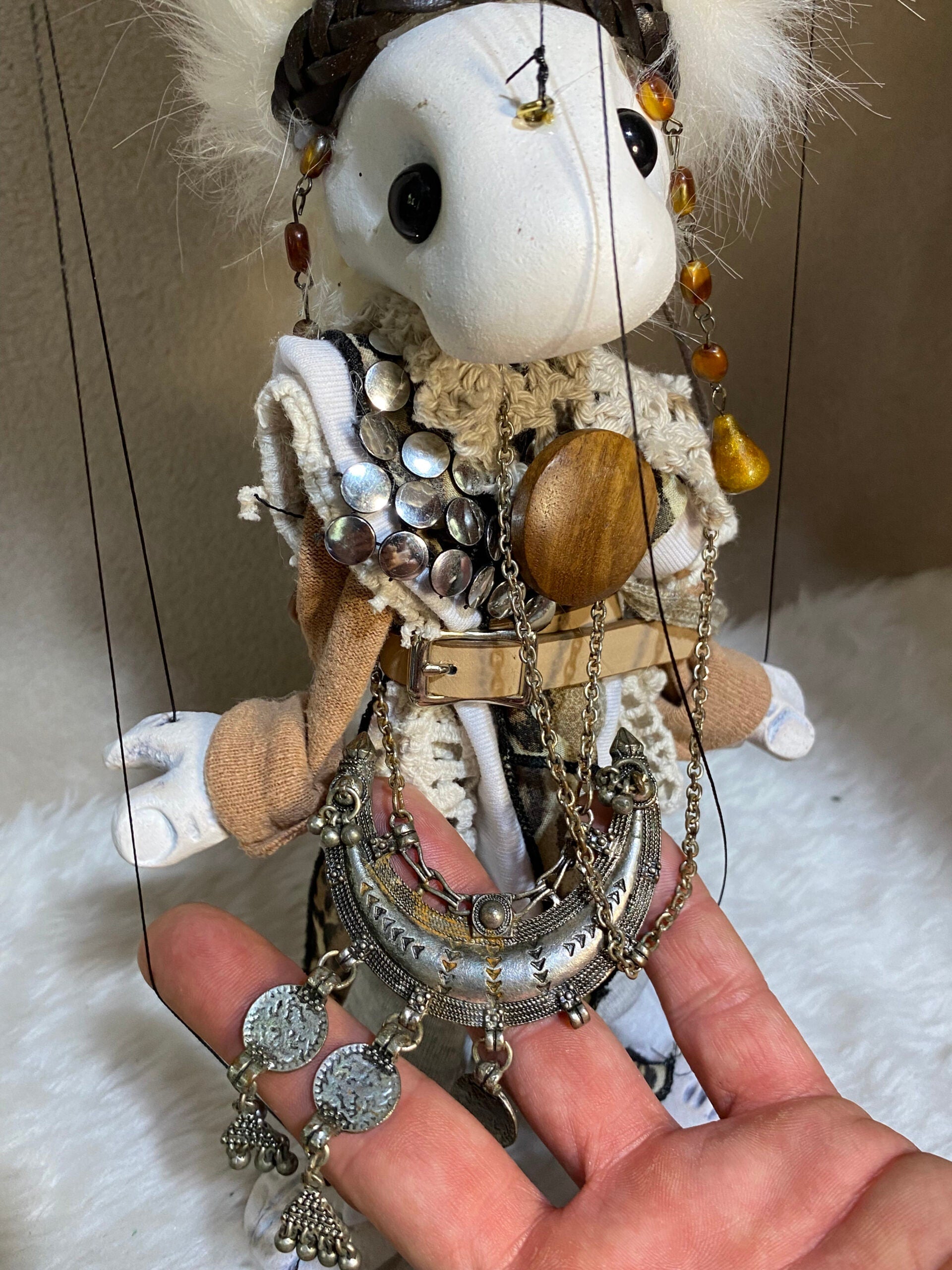 Inanna - an Aeyriekin Oddling Marionette