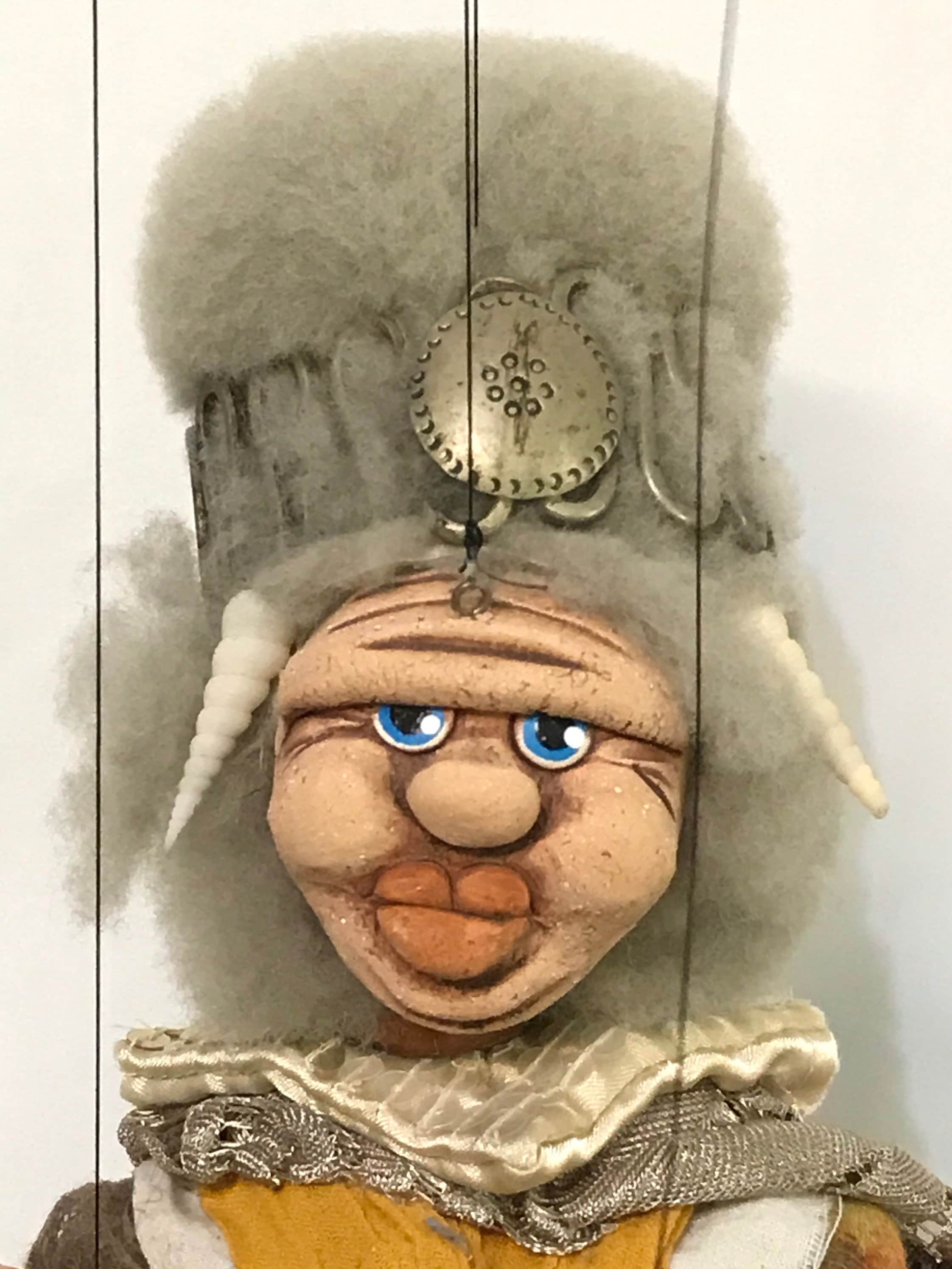 Longh Horne the Ogress Viking God Marionette
