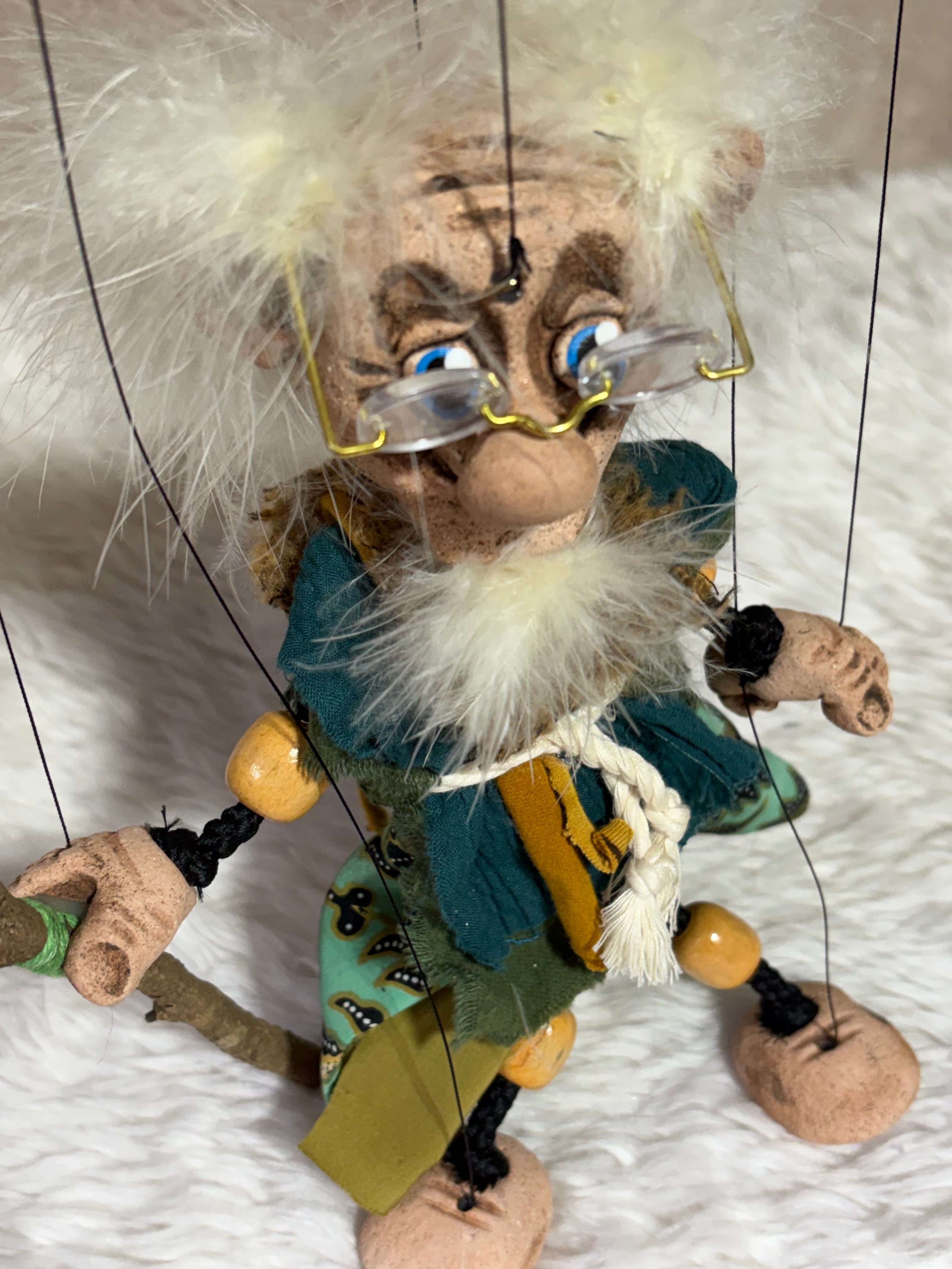 The Hermit: Classic Marionette Puppet