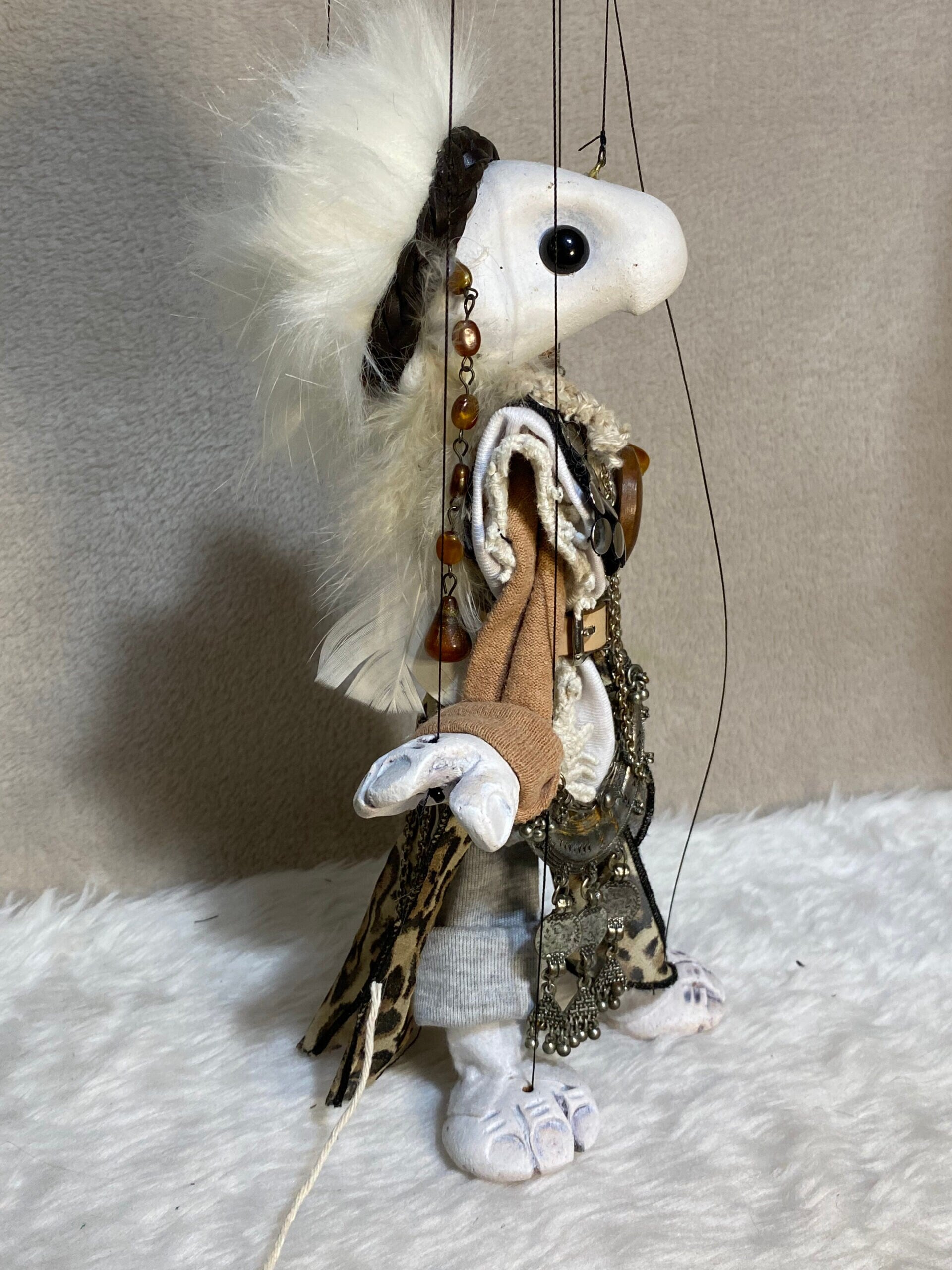 Inanna - an Aeyriekin Oddling Marionette