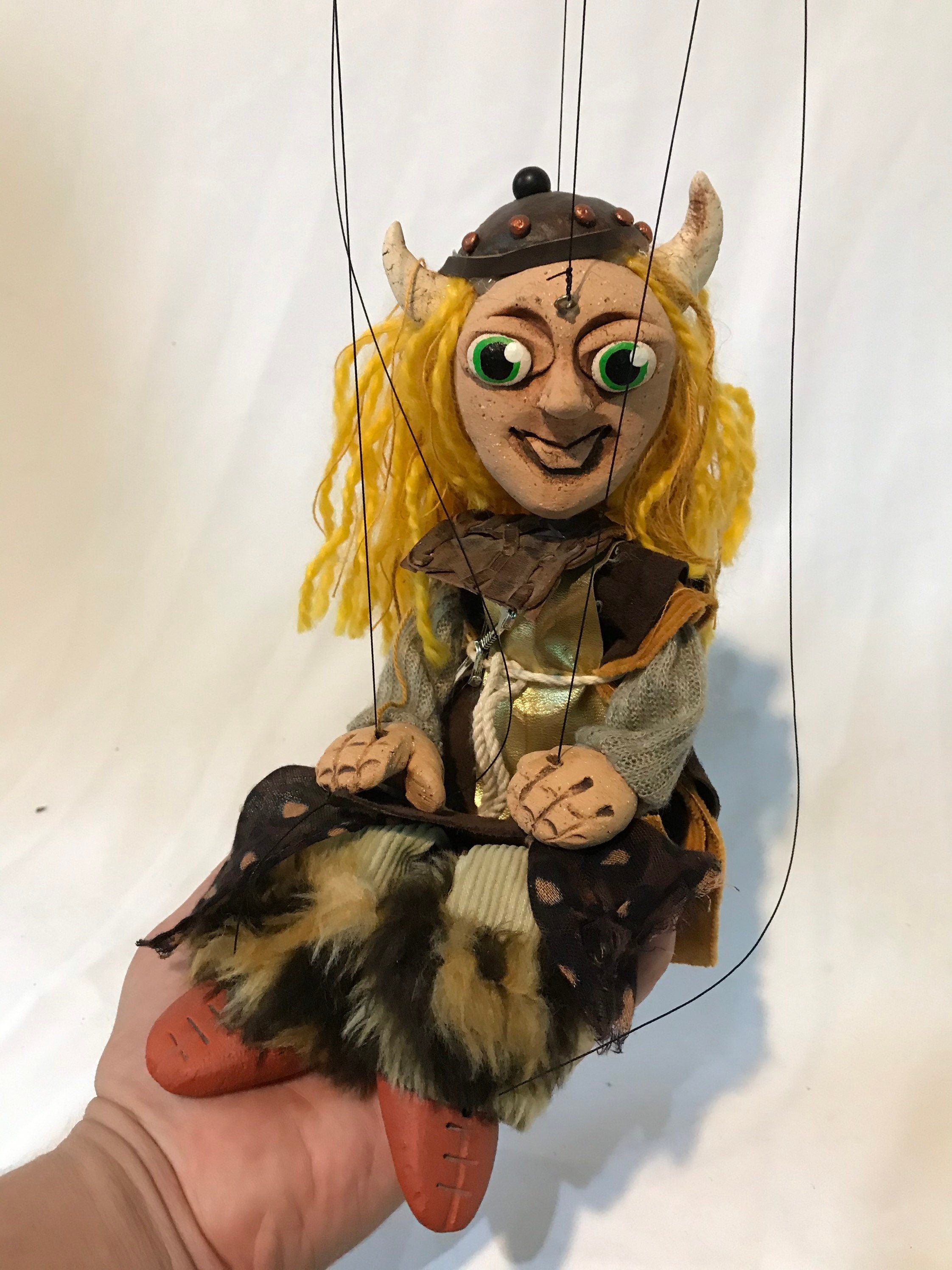 Idun the Youthful Viking Gods Marionette