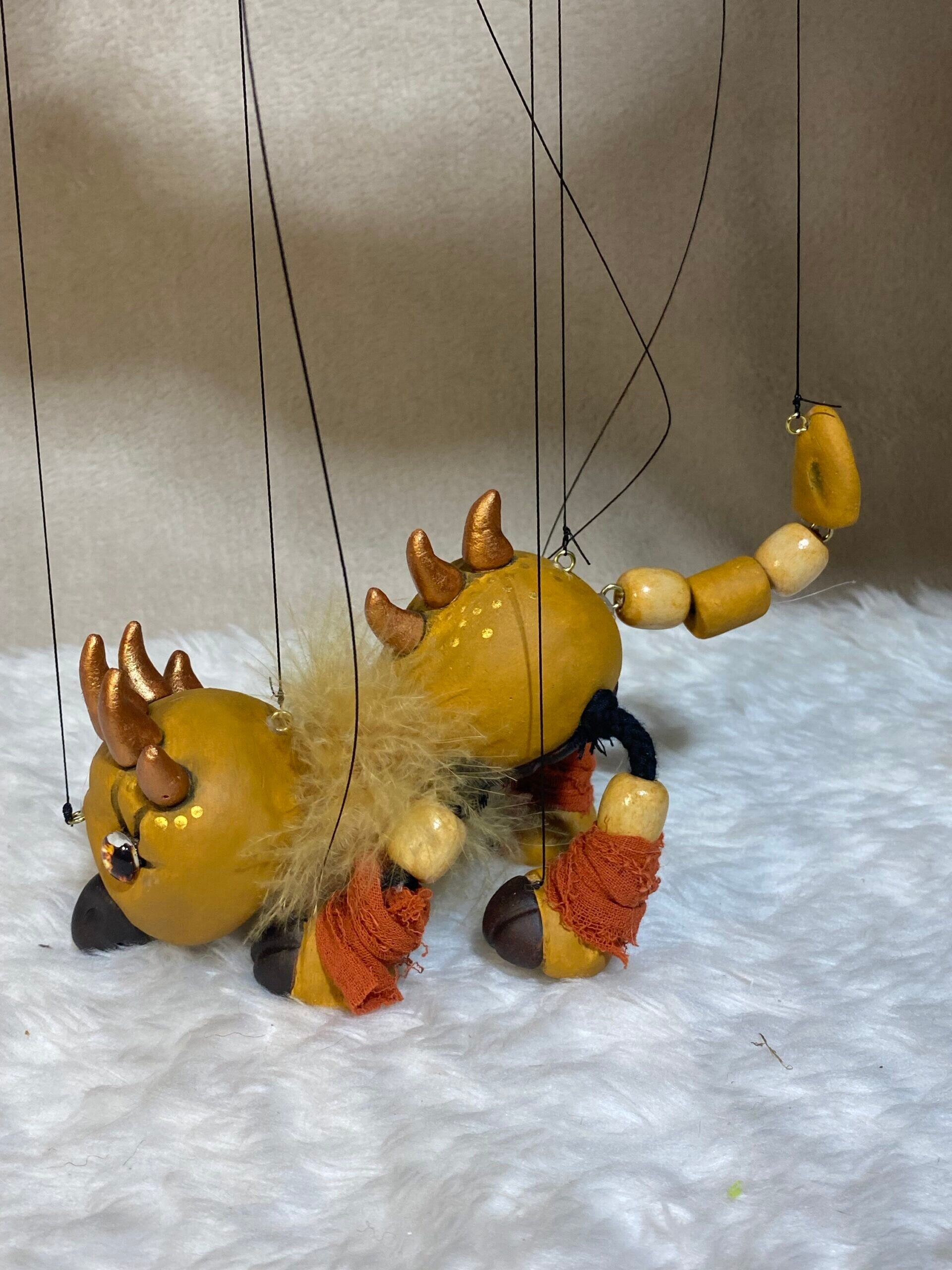 Sunbird Dragon Marionette Puppet