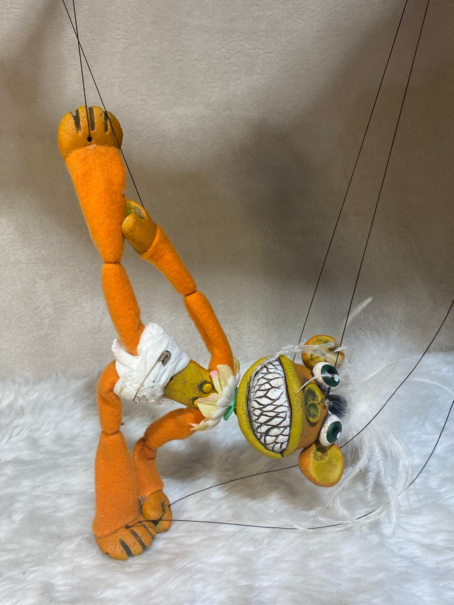 Crazy Orange Monkey - Anthro Marionette