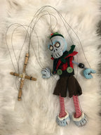 Santa’s Dead little helper Zombie Elf lll Marionette