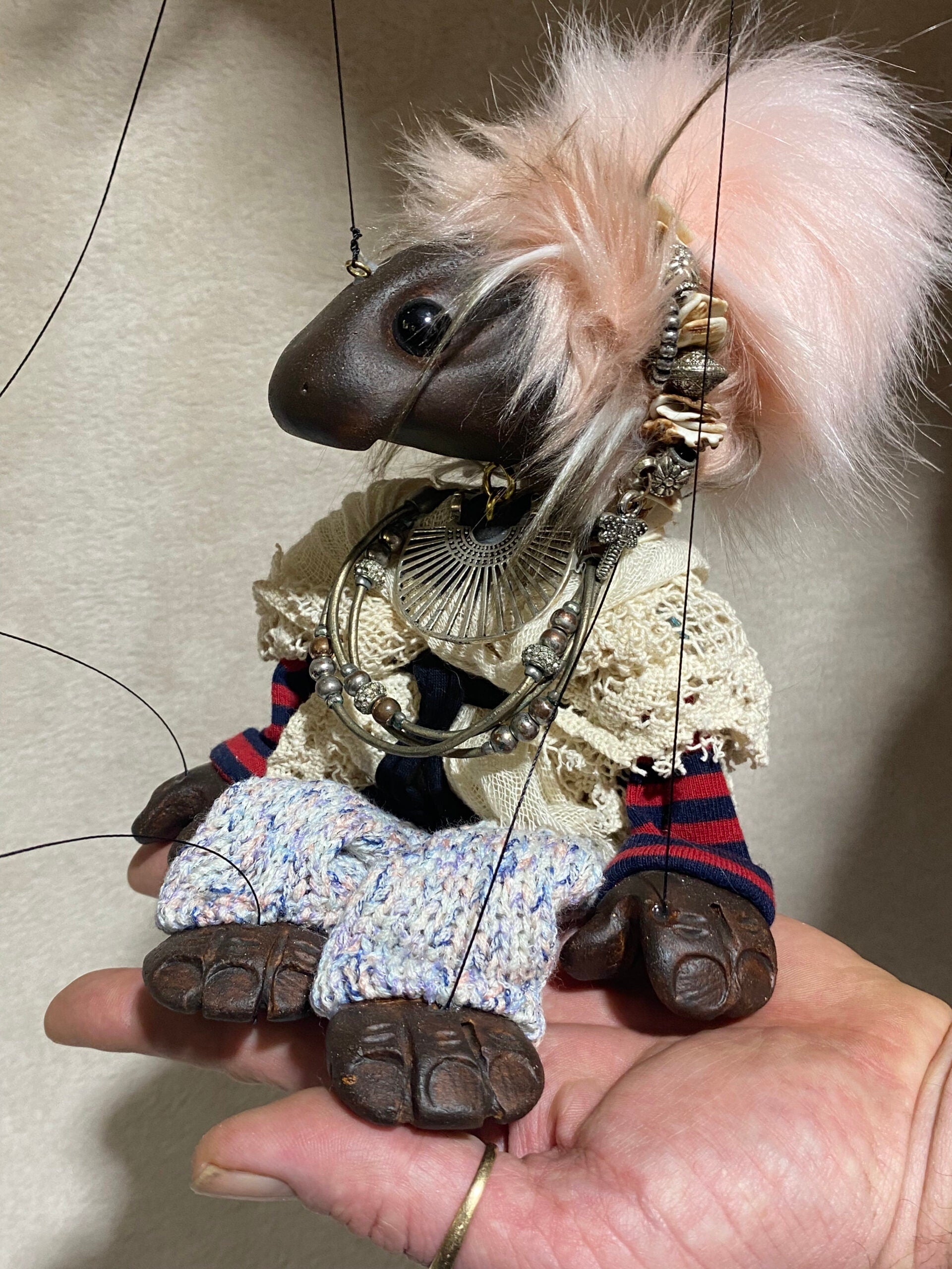 Qi-Qi - a Forestkind Oddling Marionette