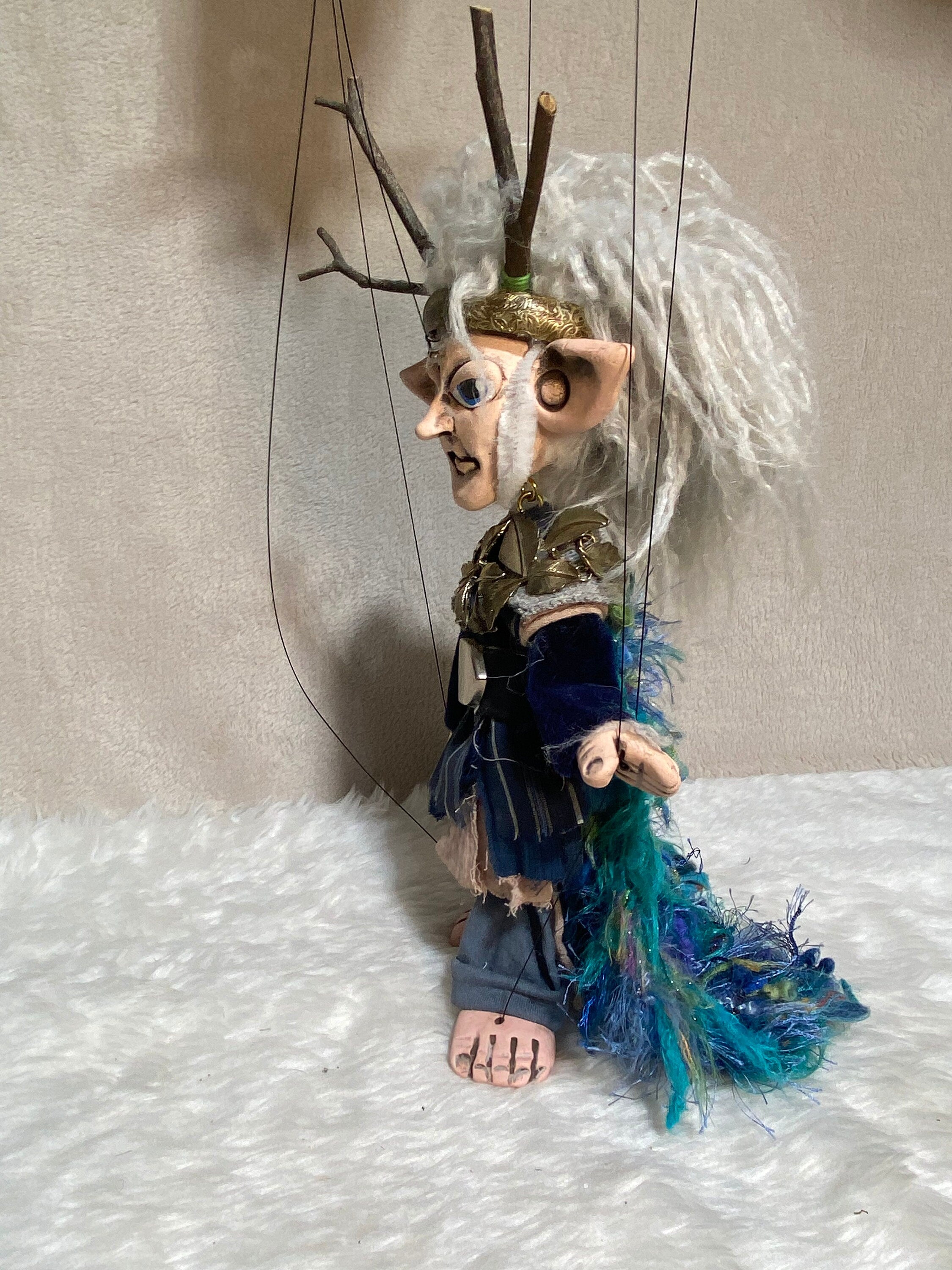 Oberon - Midsummer Night's Dream Marionette puppet