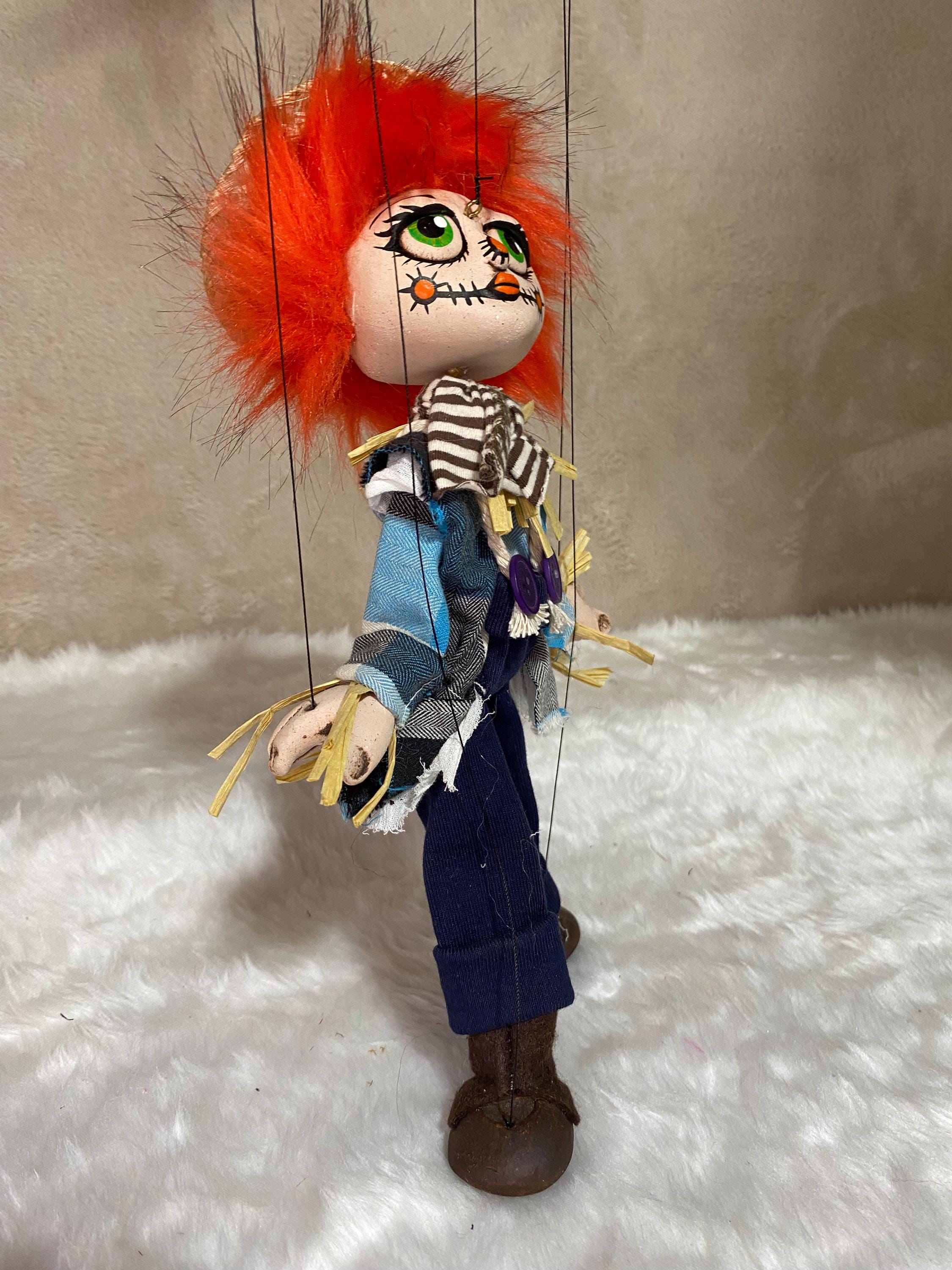 Scarecrow Doll: Cosplay Marionette Puppet
