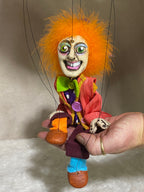 The Mad Hatter: Alice in Wonderland Marionette Puppet