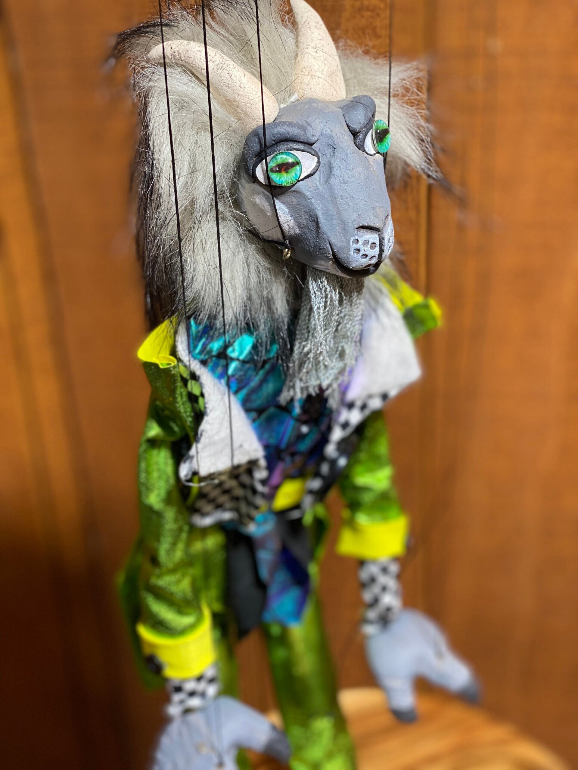 Gordon P. Goatman Marionette Puppet