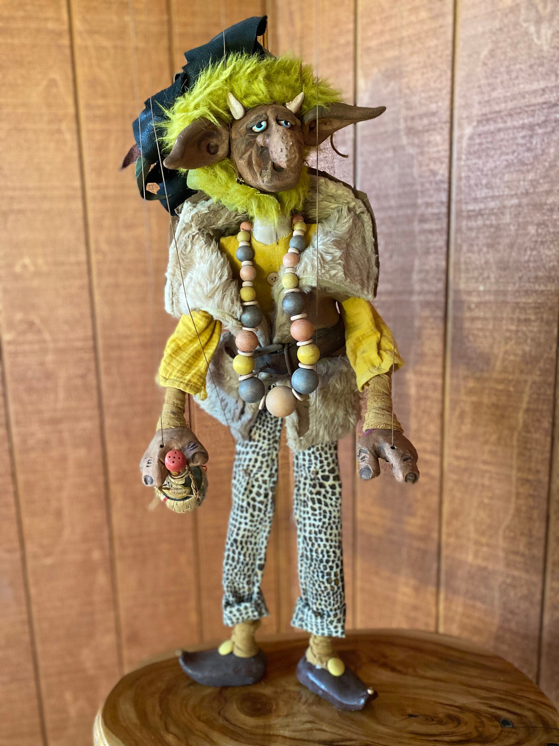 Drunken Brownie - Large Marionette