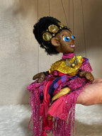 Queen Amala - Beautiful African Princess Marionette