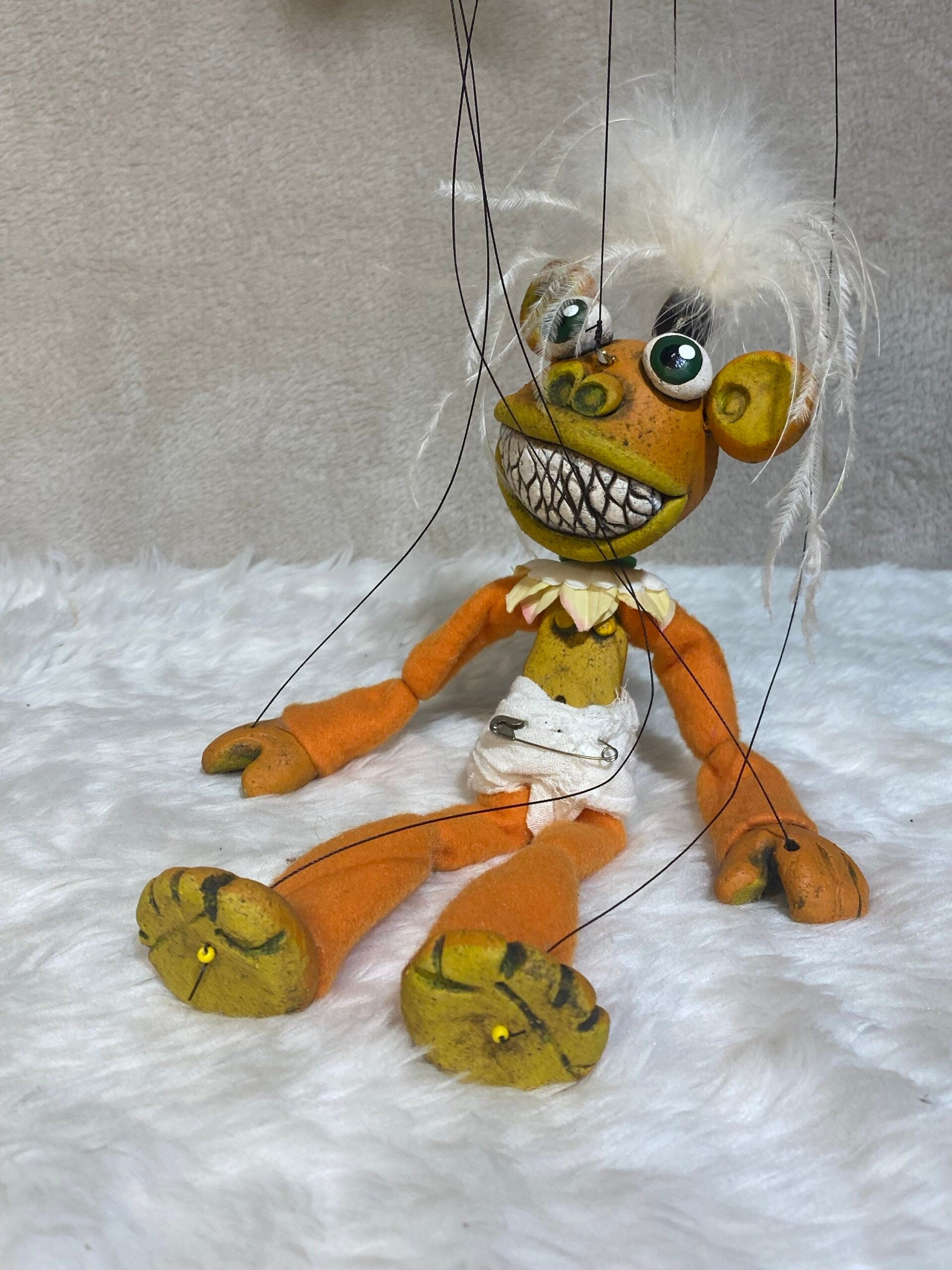 Crazy Orange Monkey - Anthro Marionette