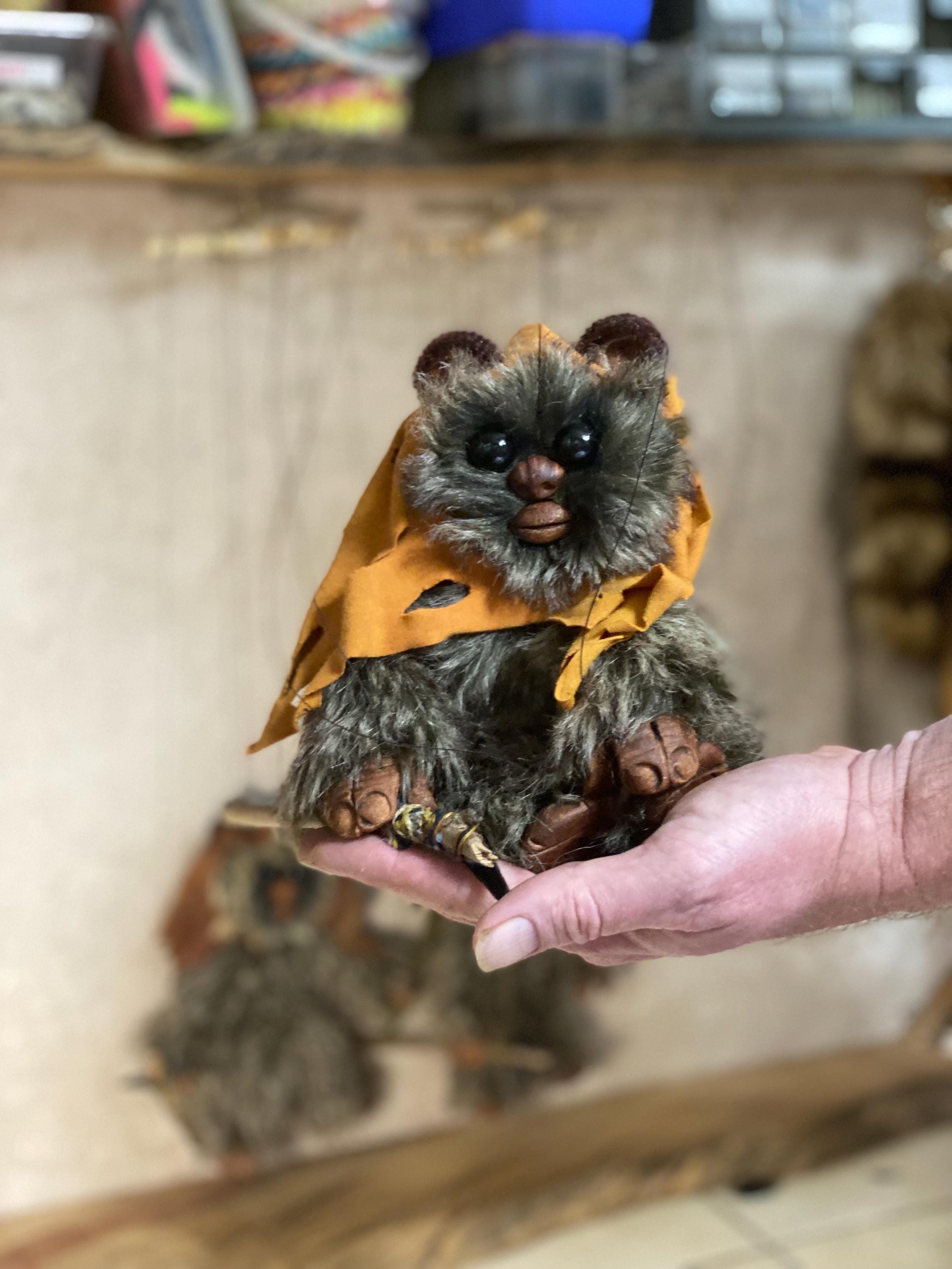 Ewok: Furry Star Wars Marionette Puppet